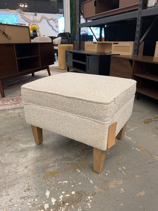 Lynwood Square Upholstered Cube Ottoman - Threshold™ designed with Studio McGee *Retails for $100