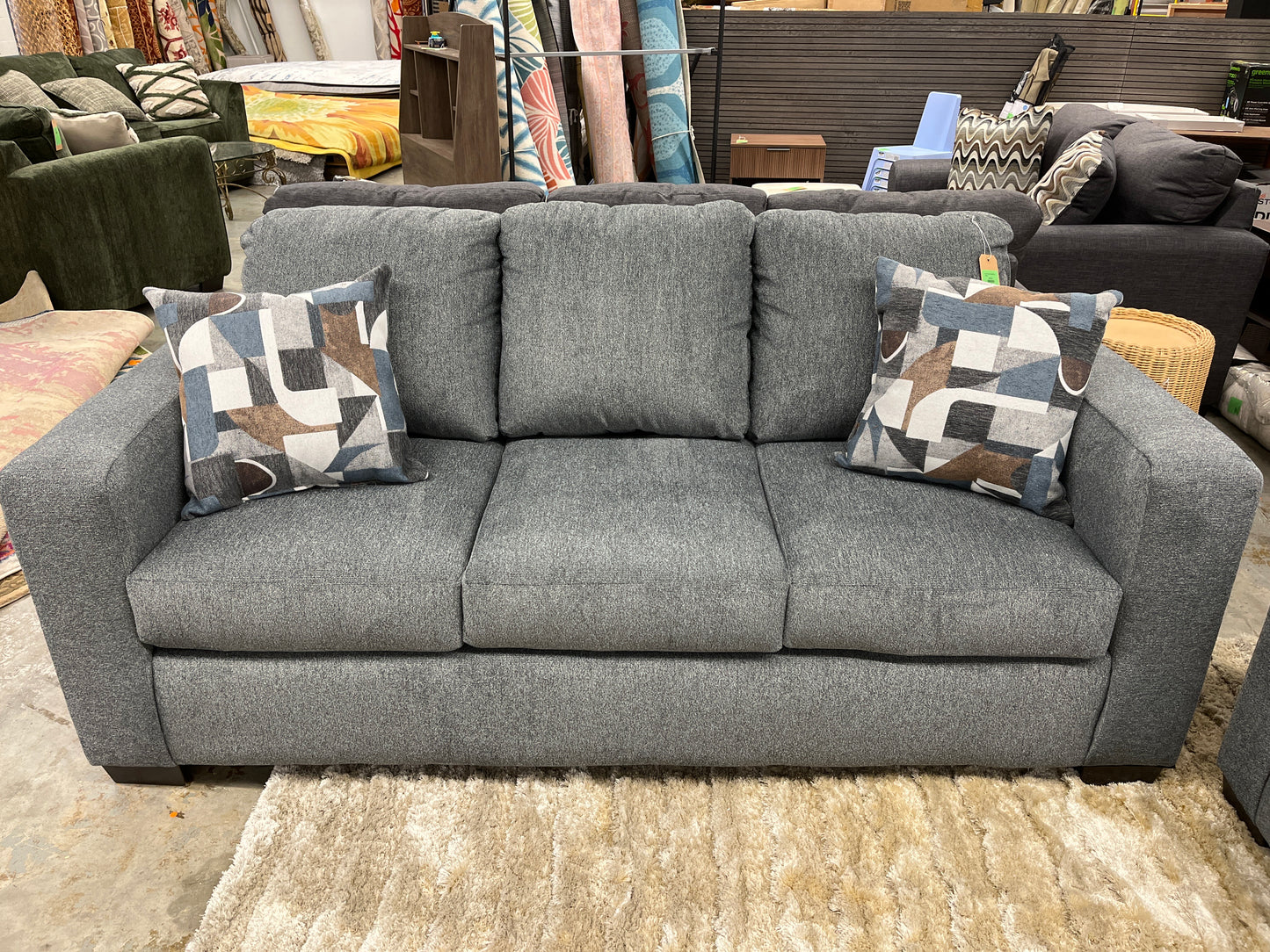 Summit Smoke Sofa | Retail Price: $666.87