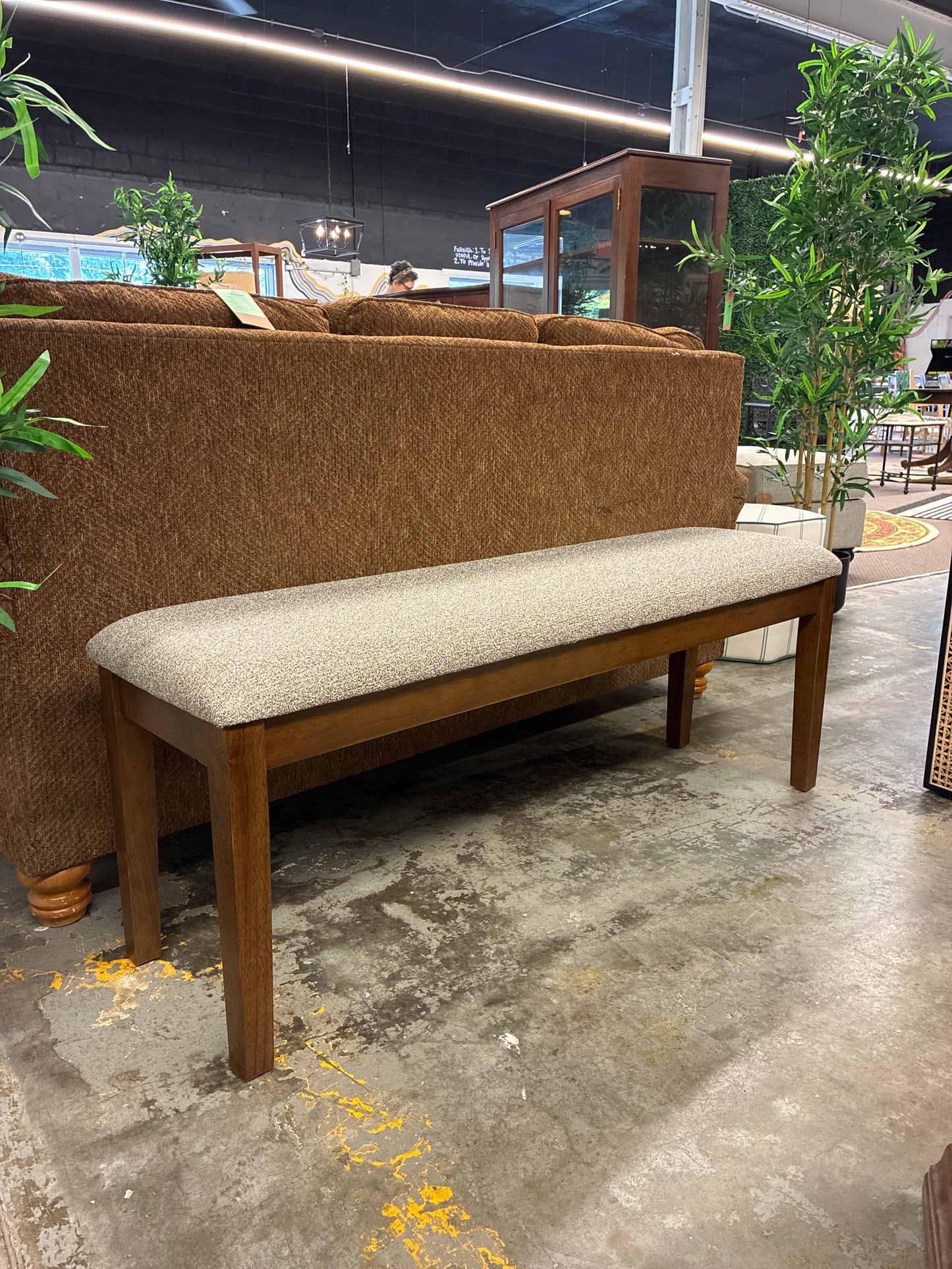Linon Devin 50in Dining Bench