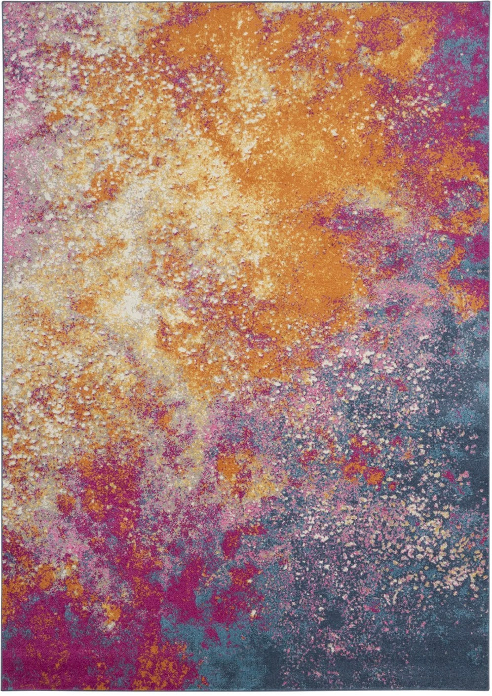 12 x 15 Area Rug Passion Sunburst | Retail Price: $350 | ID 14657