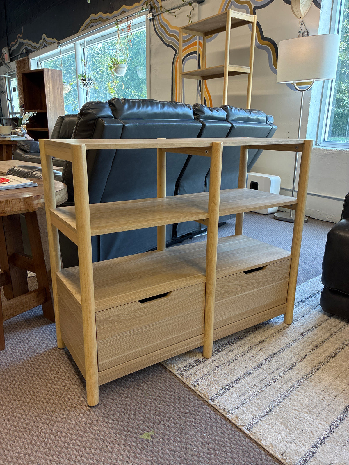 32in Scandi Bookshelf in Natural