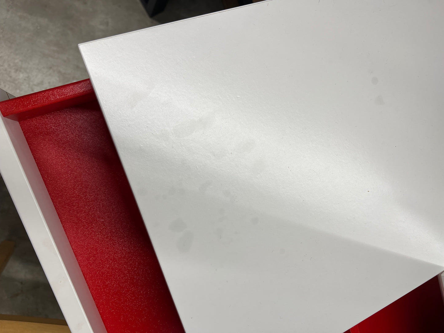 Vanity Table AS IS minor stains