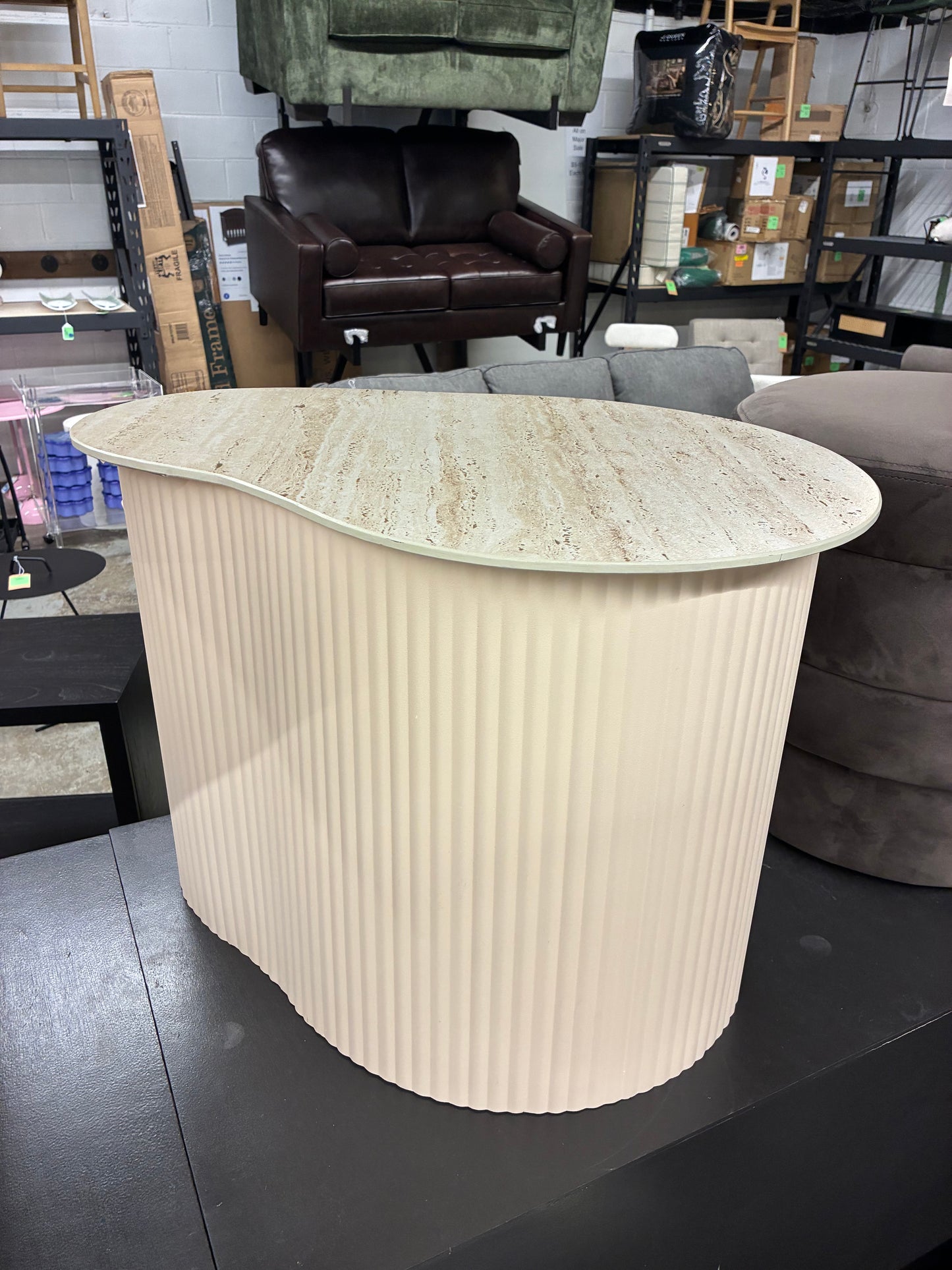 Mtp Medium Ceramic Side Table | Retail Price: $180