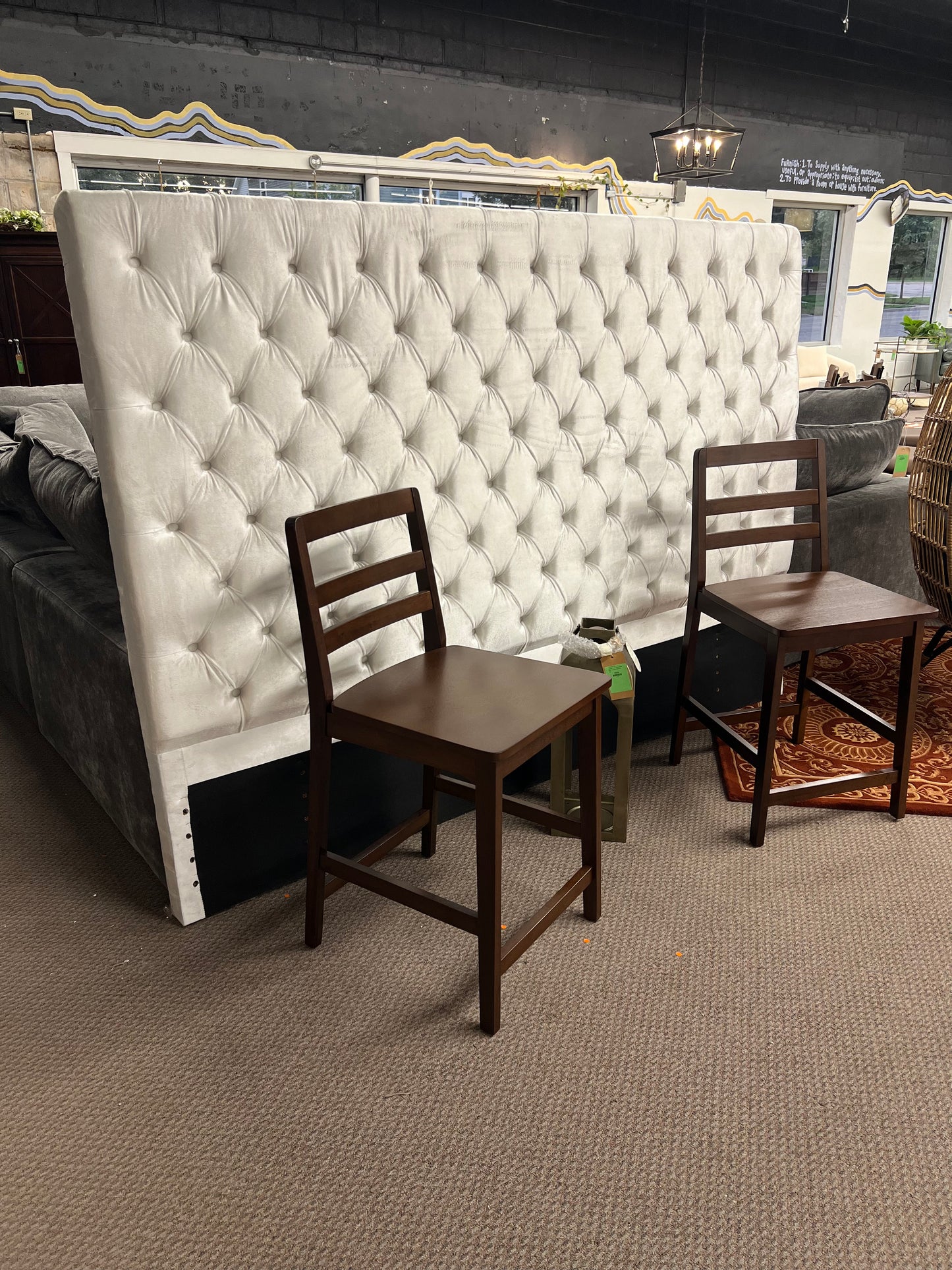 King Tufted Headboard