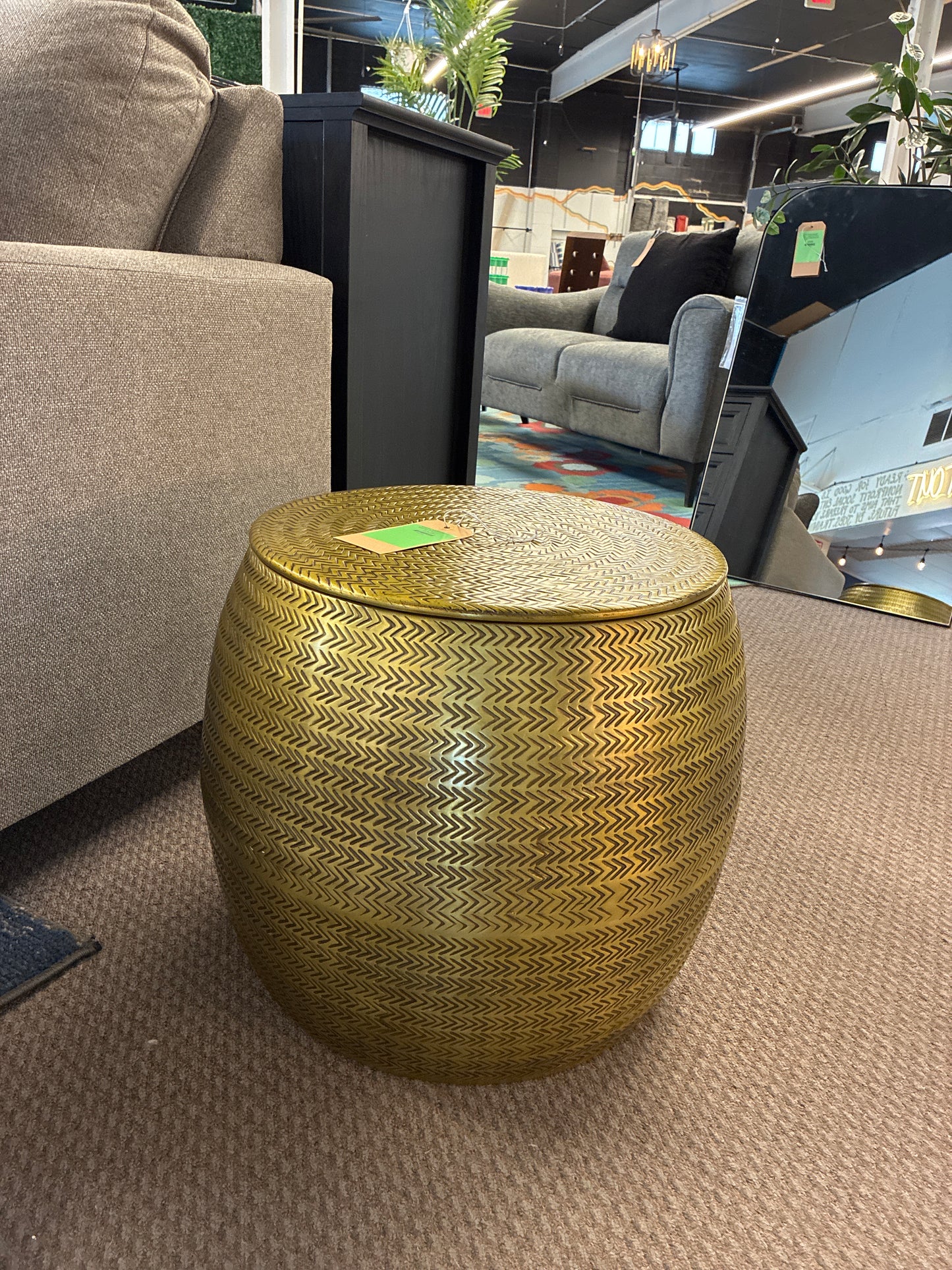 Apoline Side Table With Storage | Retail Price: $205