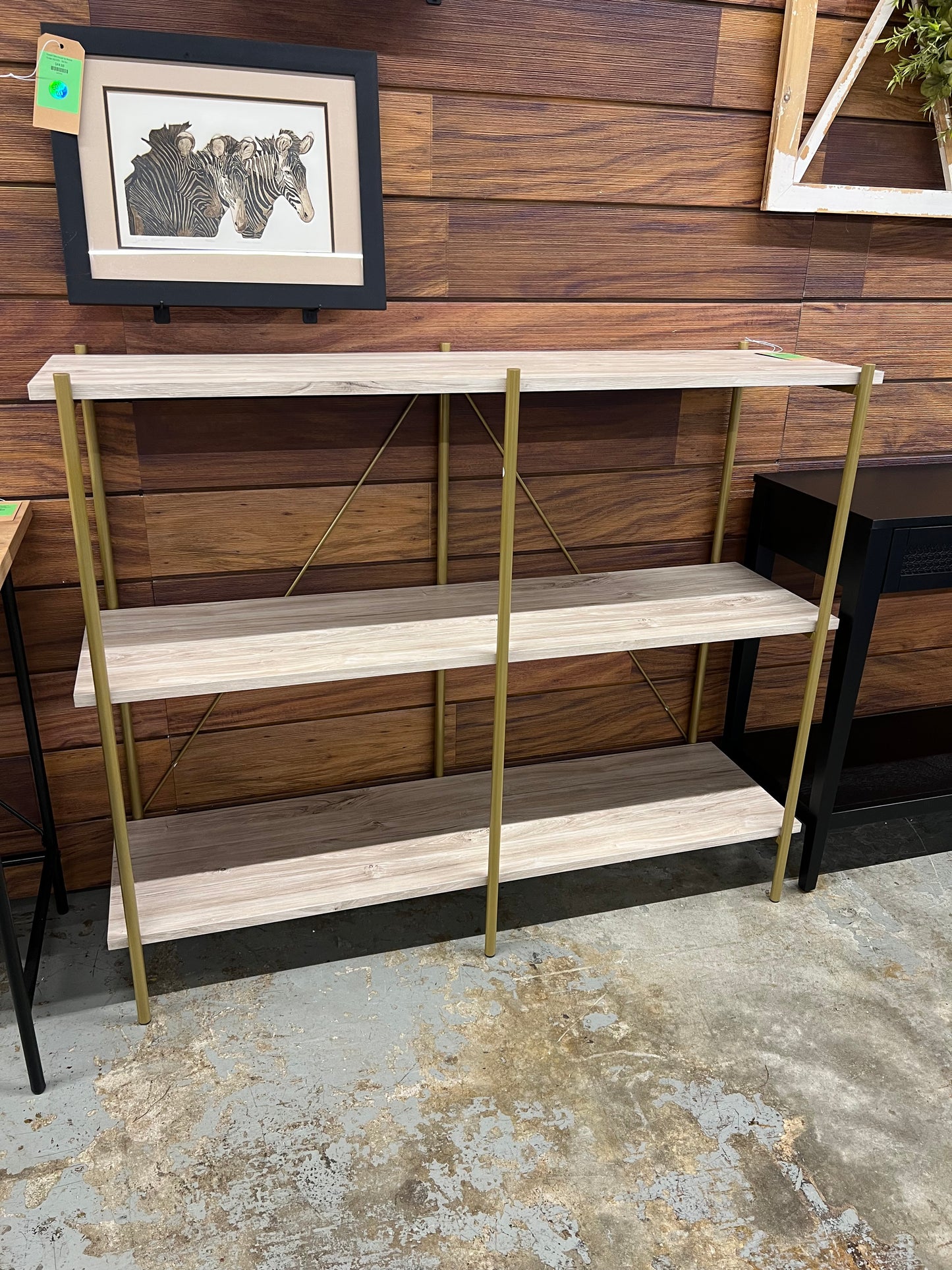 39.45" Elowen 3 Shelf Bookcase - Threshold | Retail Price: $160