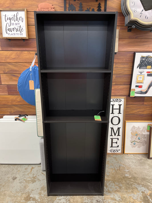 Tall 3 Shelf Bookcase AS IS