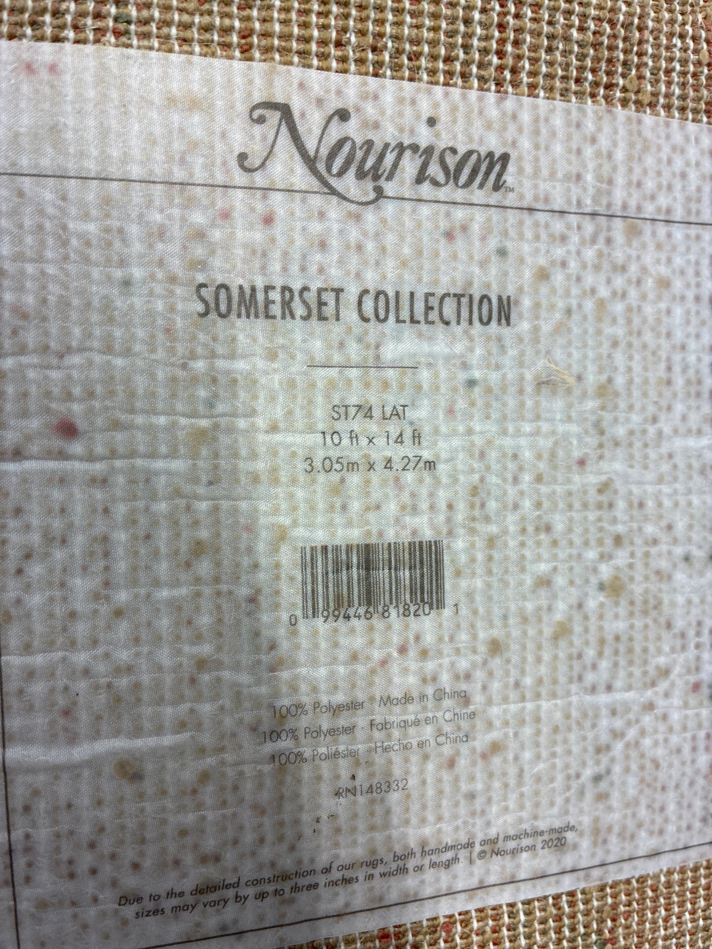 9 x 13 Rug - Nourison Somerset Modern Botanical