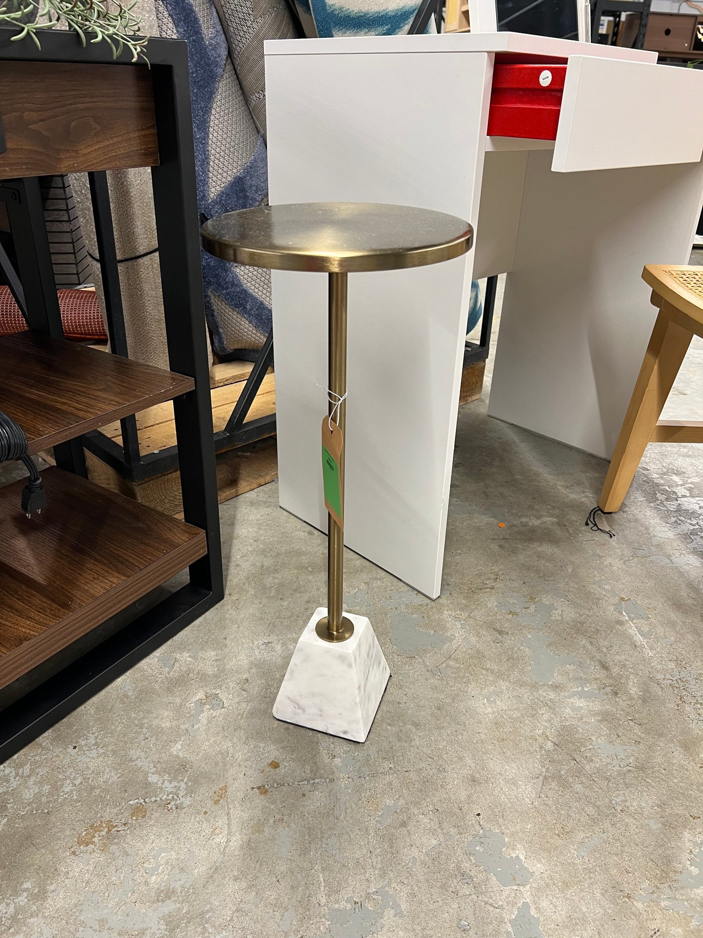 Marble Drink Table - Threshold