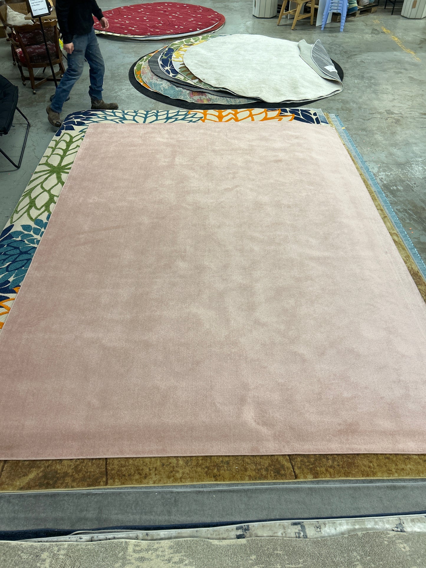 9 x 12 pink area rug 