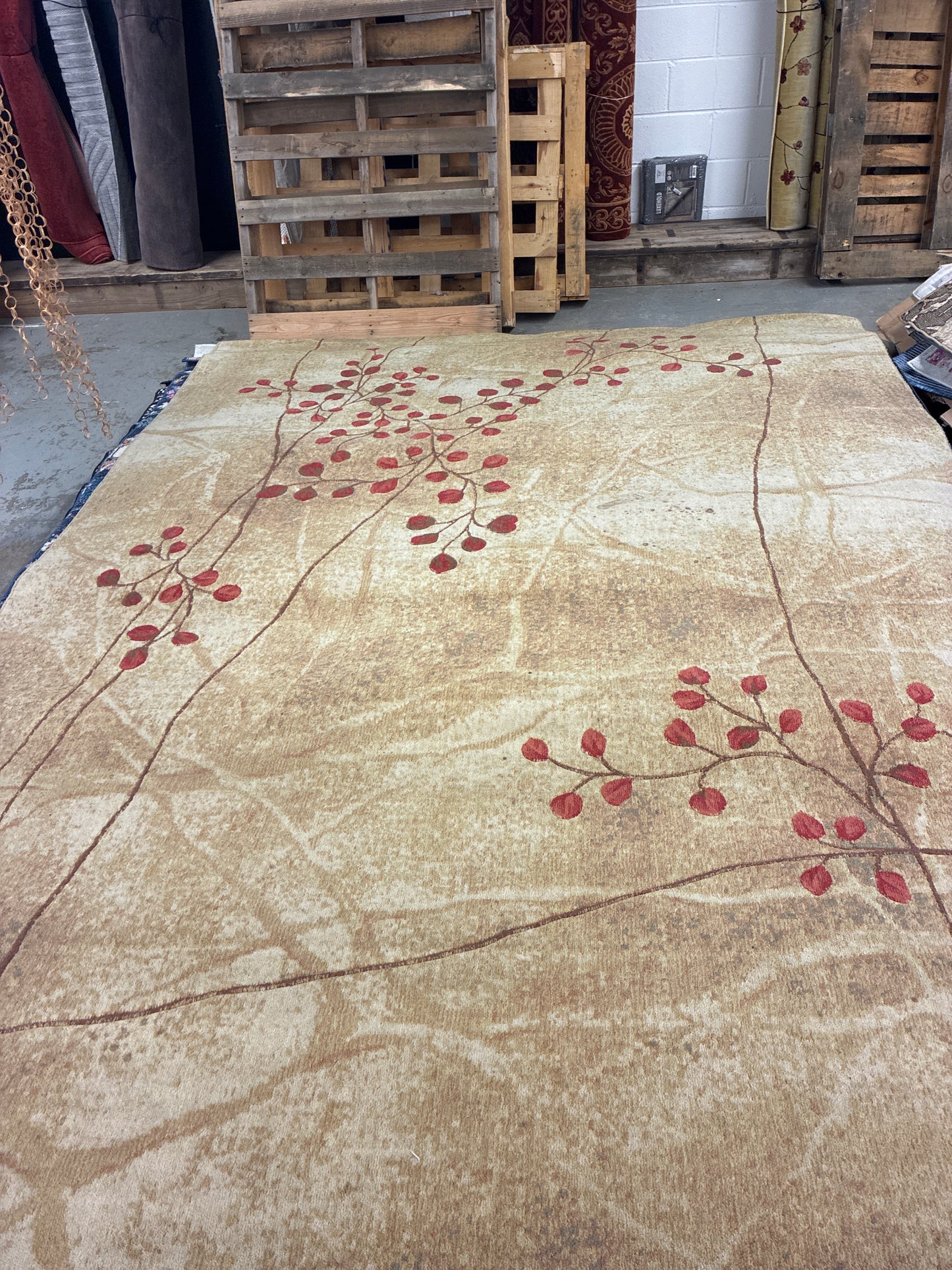 8 x 10 cherry blossom rug
