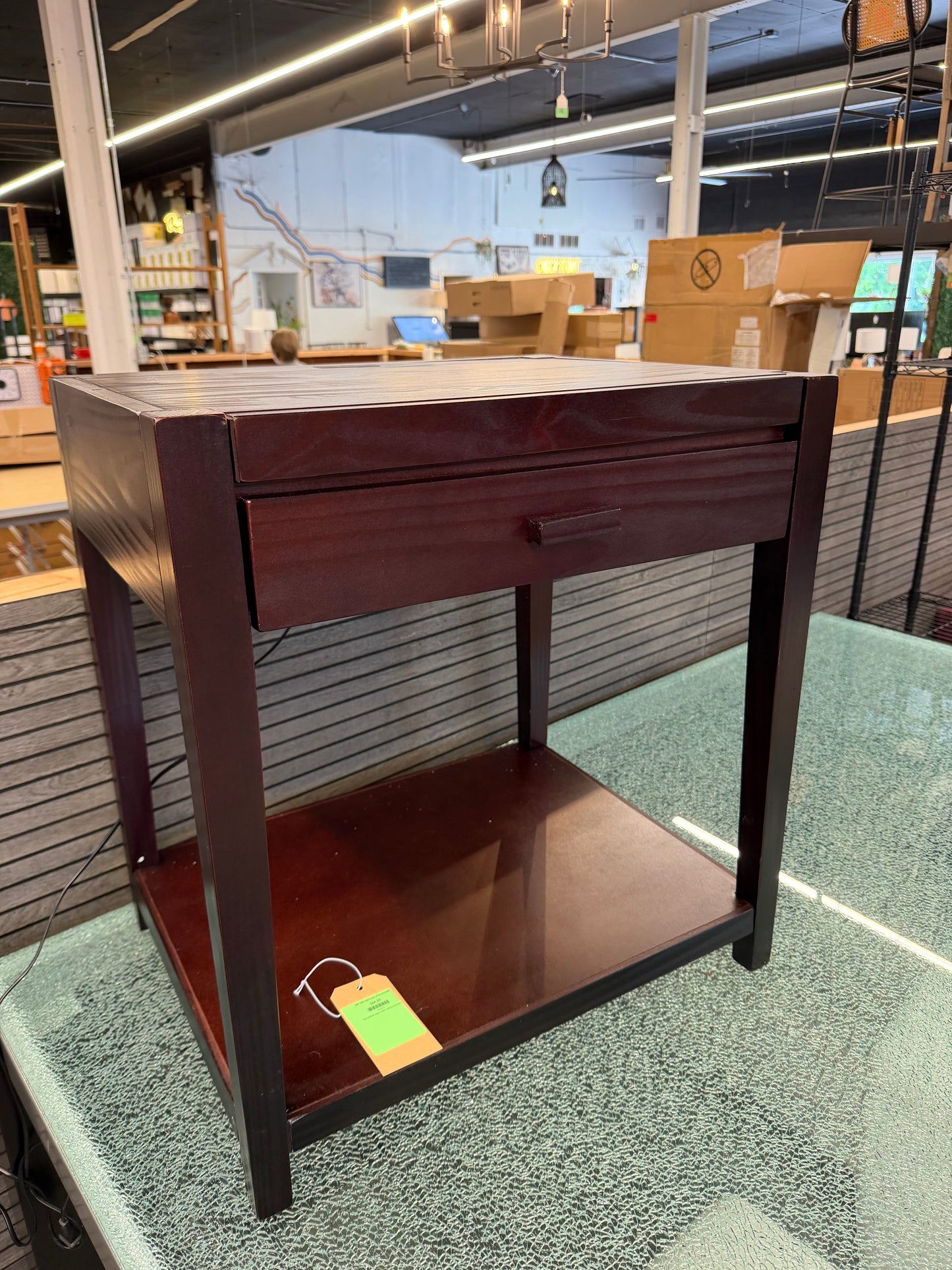 Side Table Nightstand AS IS Scratches