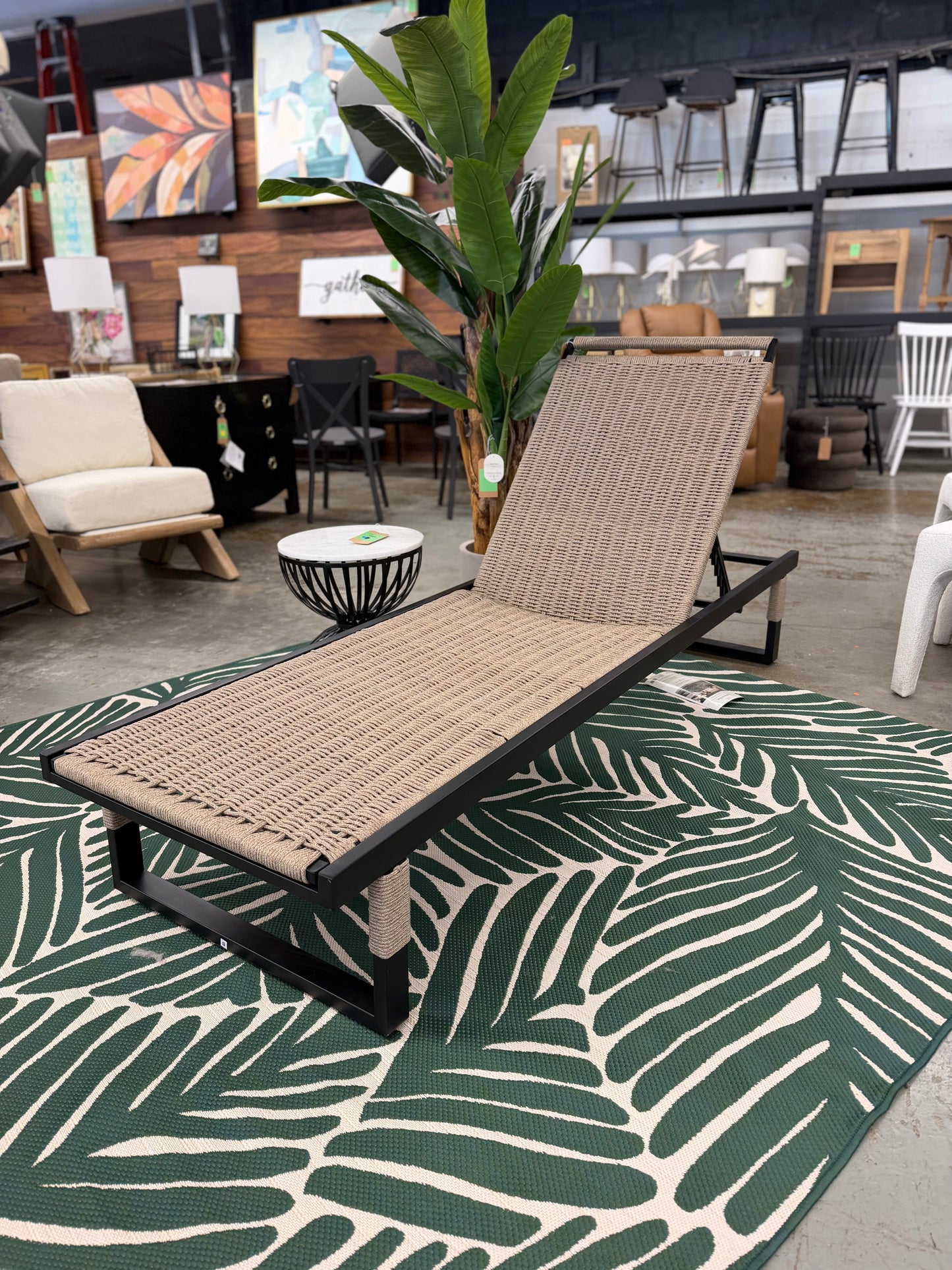 Arman Lounger Safavieh Outdoor Retail: $350+