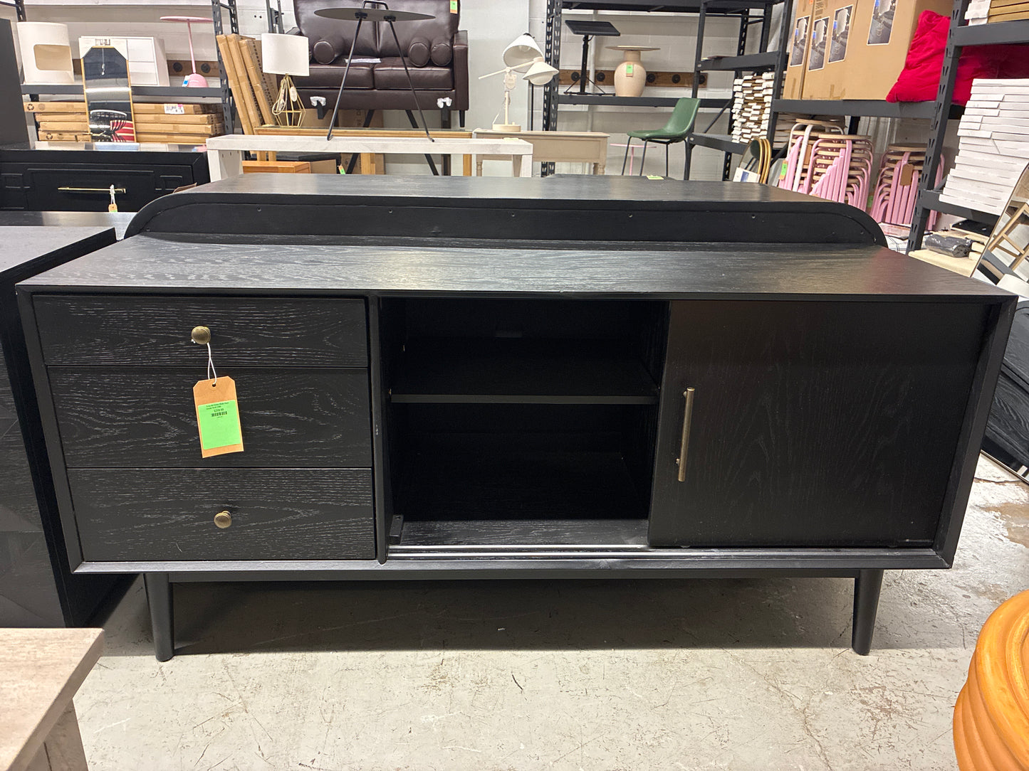 Tomas Mid Century Media Stand Console Retail: $499