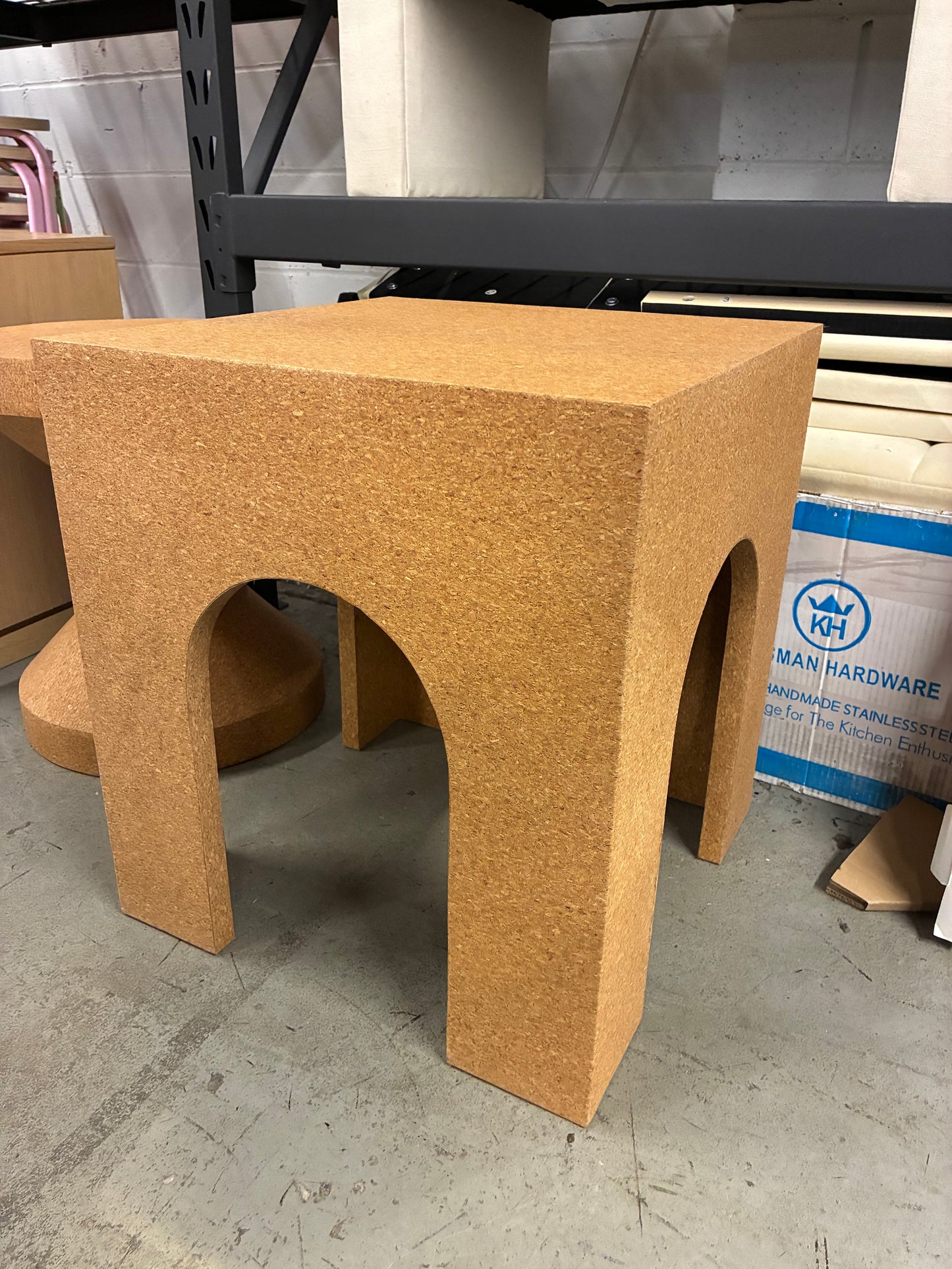 Hansel Cork Accent Table | Retail Price: $225
