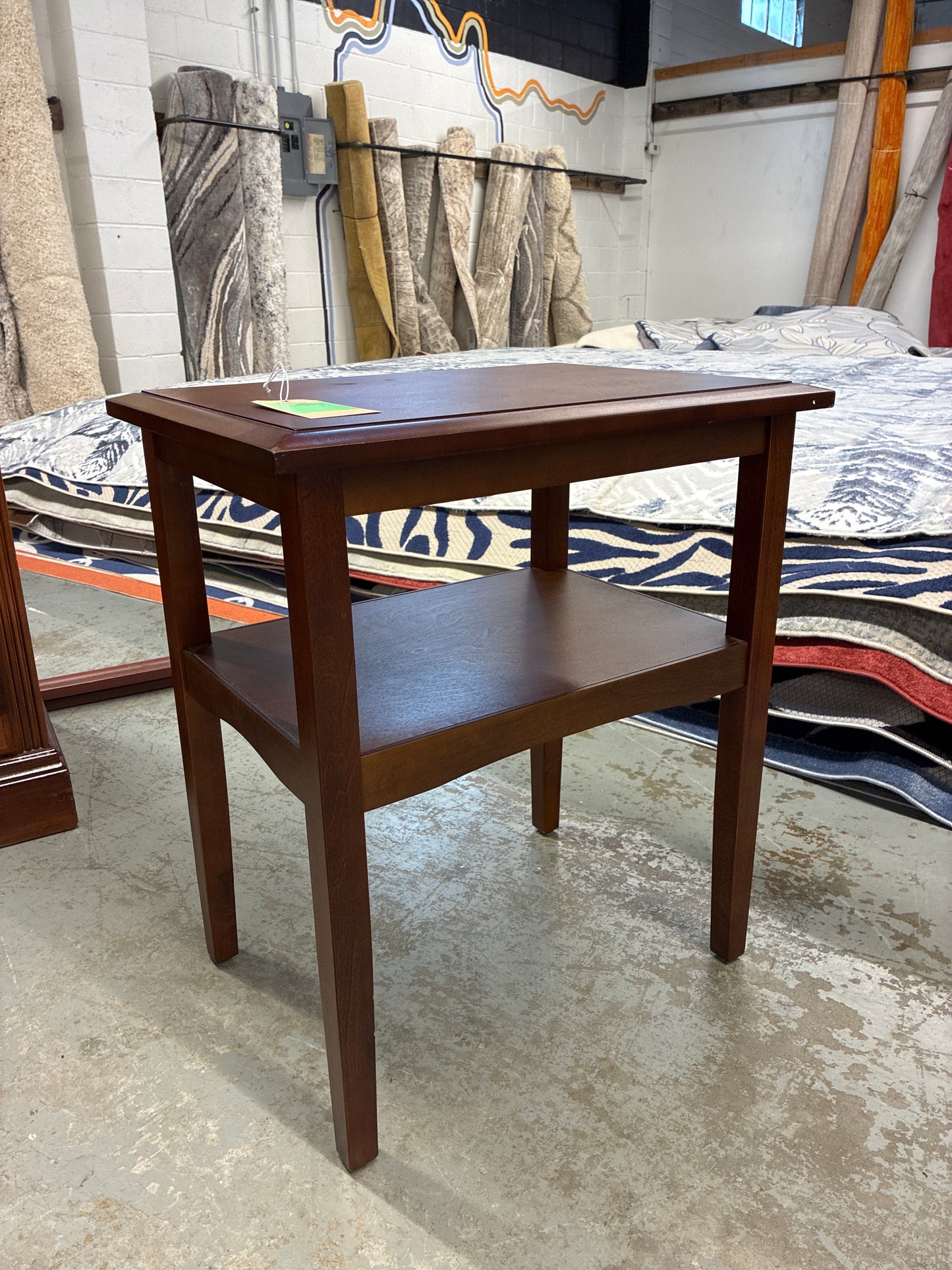 Winsome Wood Craftsman Antique Walnut Wood End Table *donated