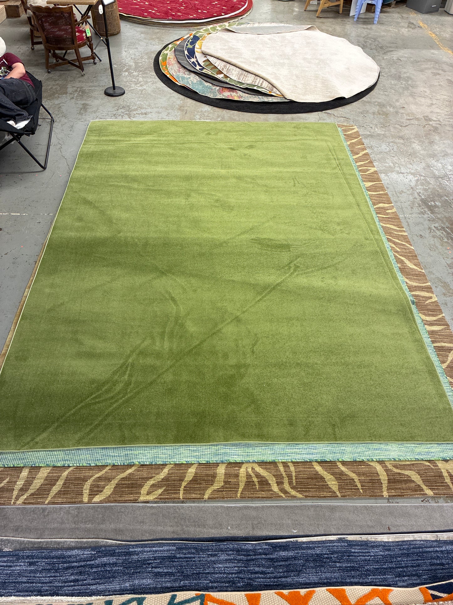 9 x 12 Rug - Nourison Essentials Green