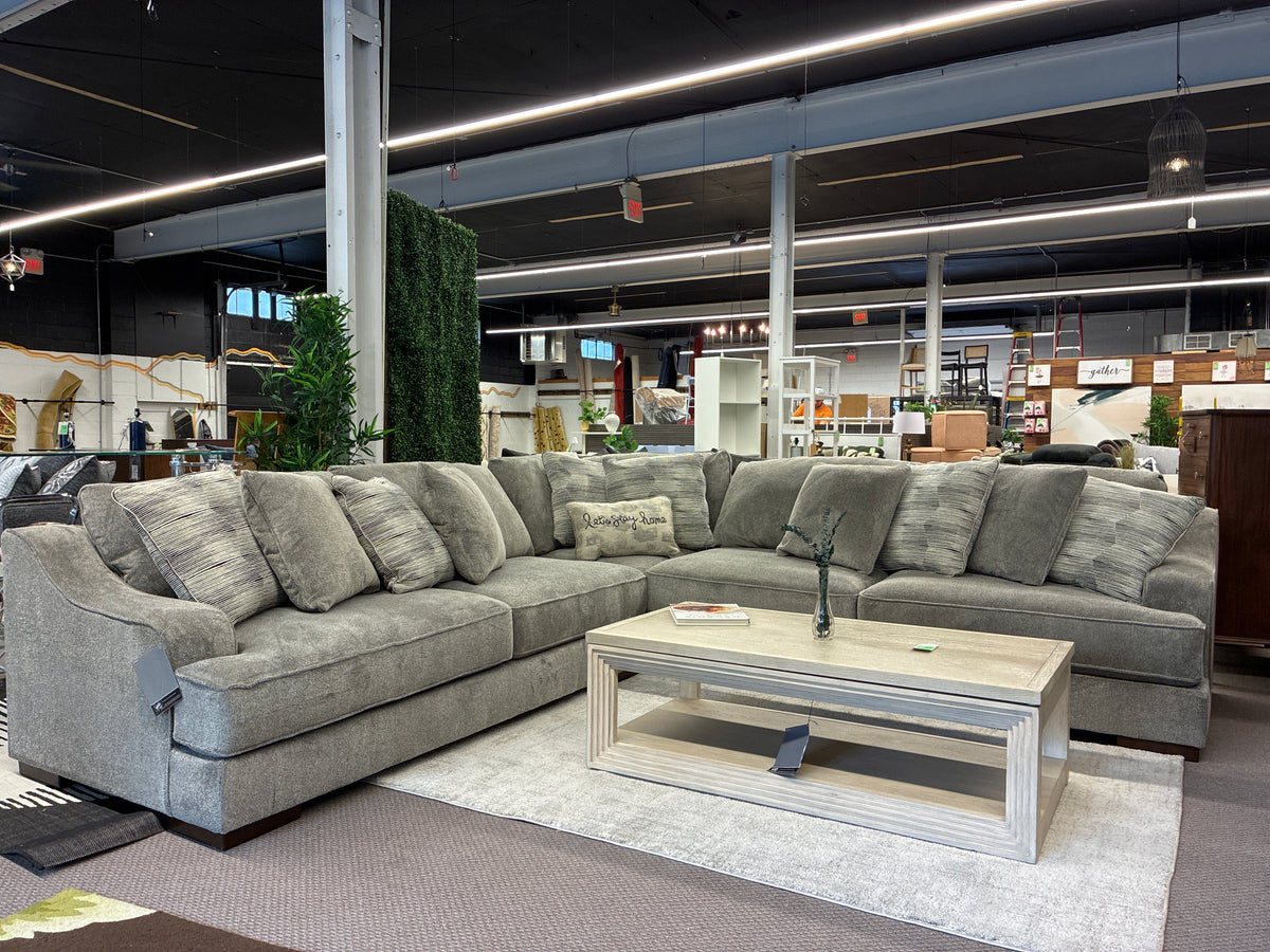 Ashley Loma Grey Sectional