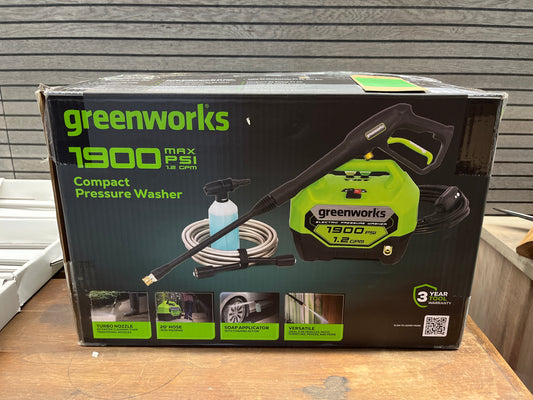 Greenworks 1700 PSI Corded Electric Pressure Washer | Retail Price: $99.99