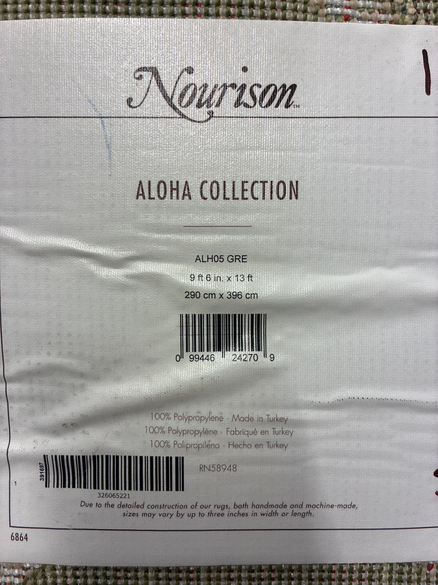 9 x 12 Rug - Nourison Indoor Outdoor