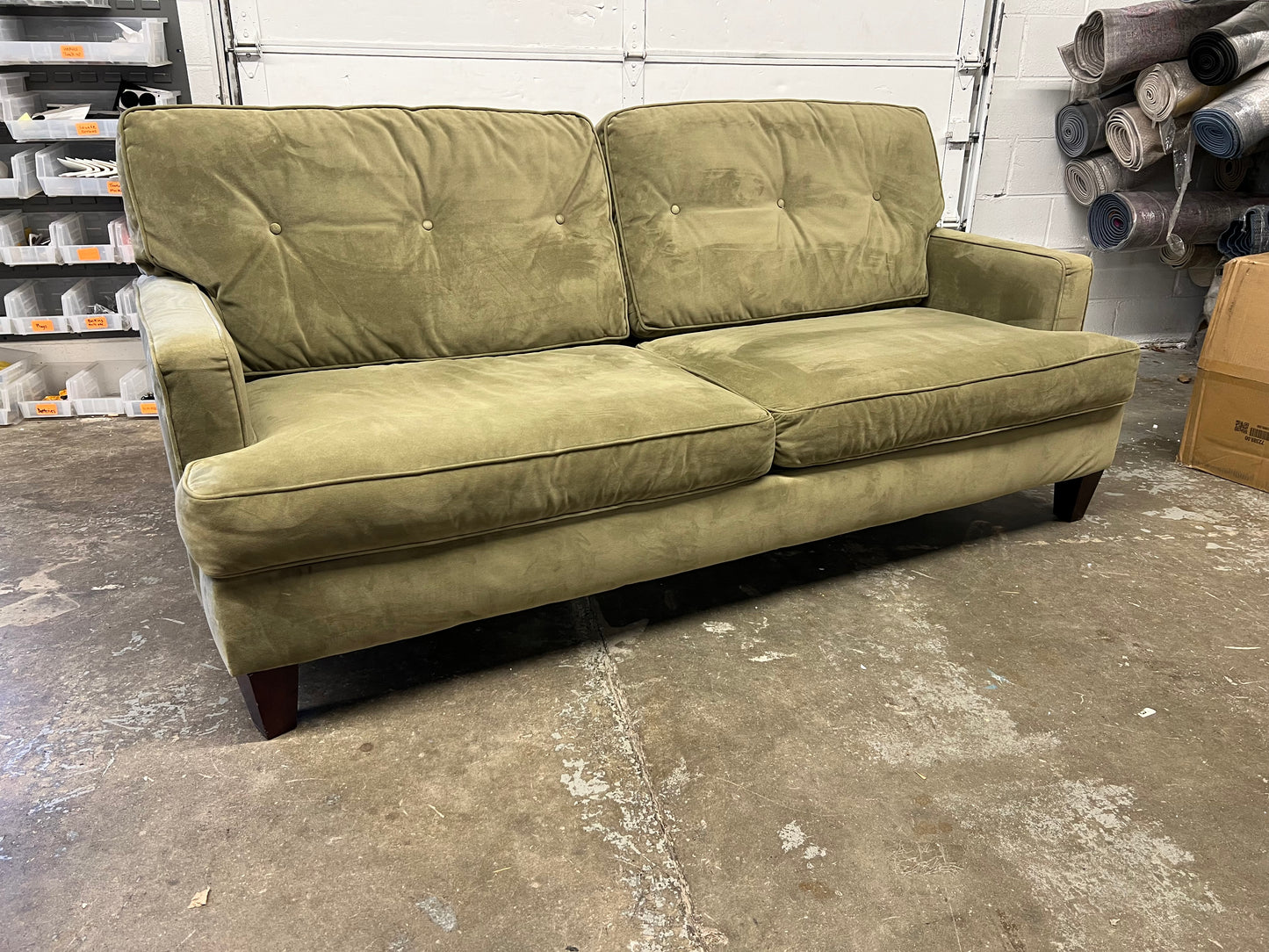 Olive Modern Sofa *donated