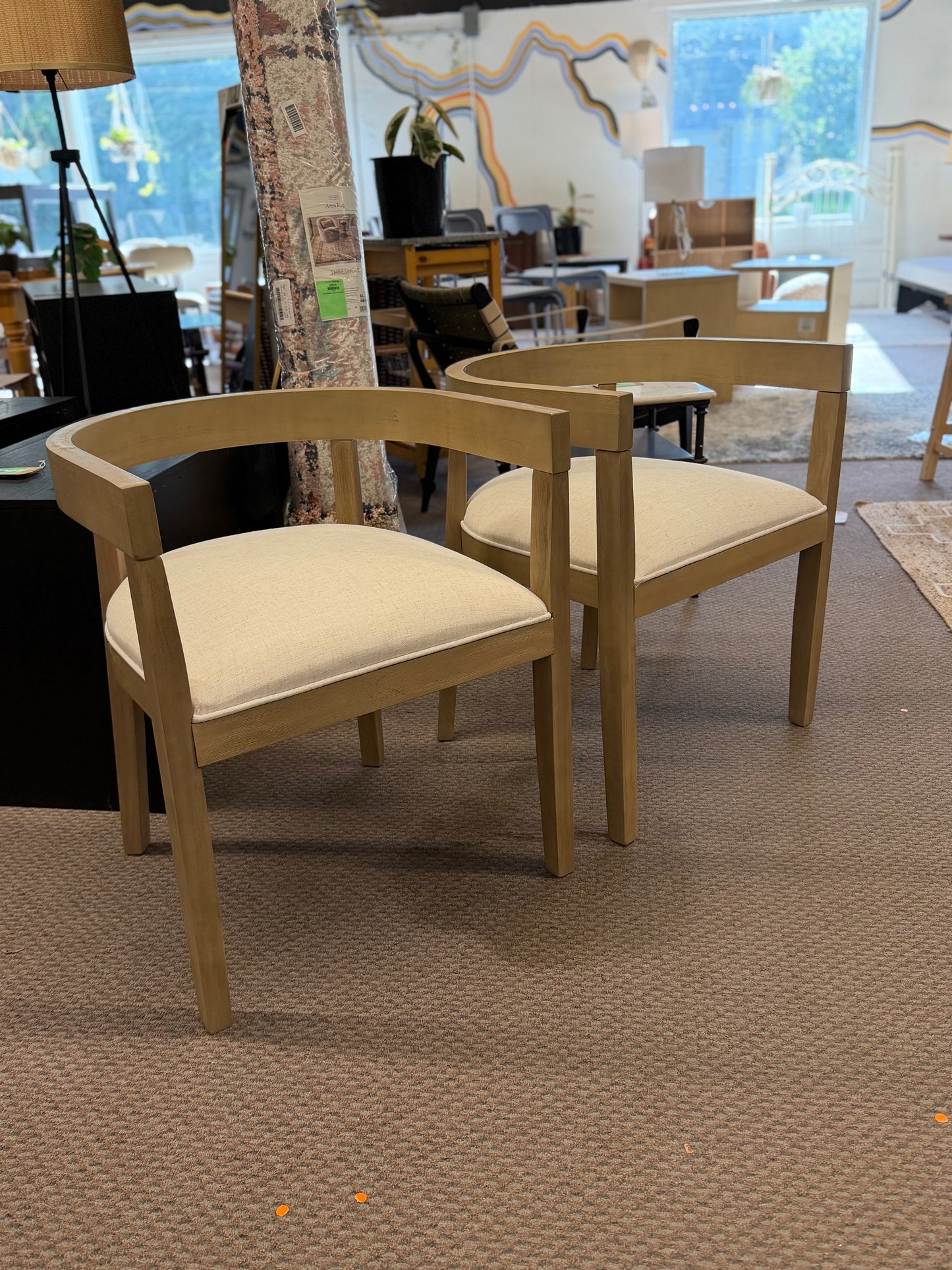 Christopher Knight Tub Dining Chair Set of 2 Retail: $278