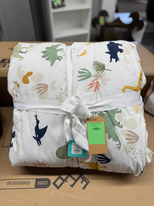 Twin Dinosaur Kidsft Bedding Set with Sheets - Pillowfort  |  | Retail Price: $65