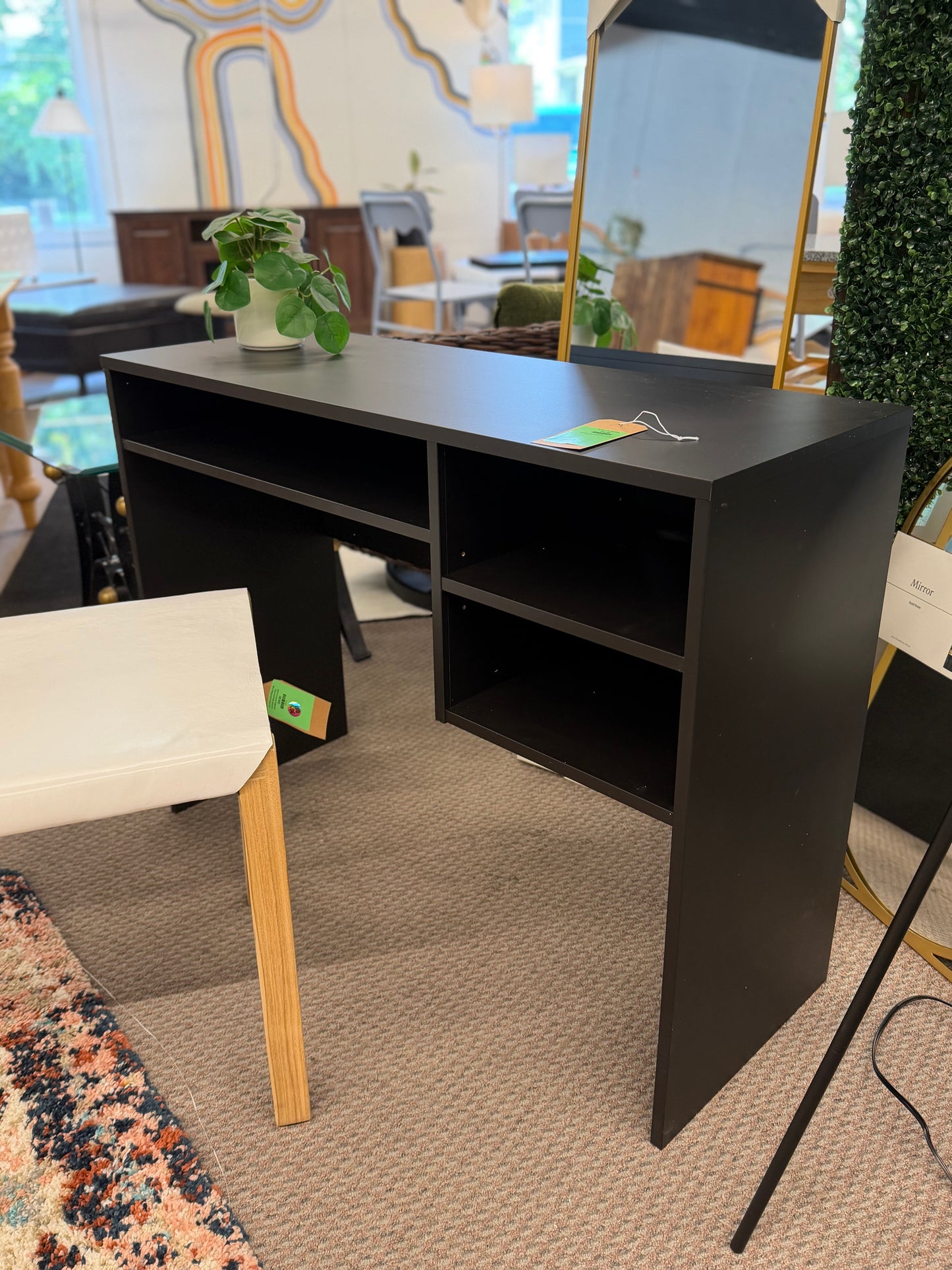 Student Wide Desk Black