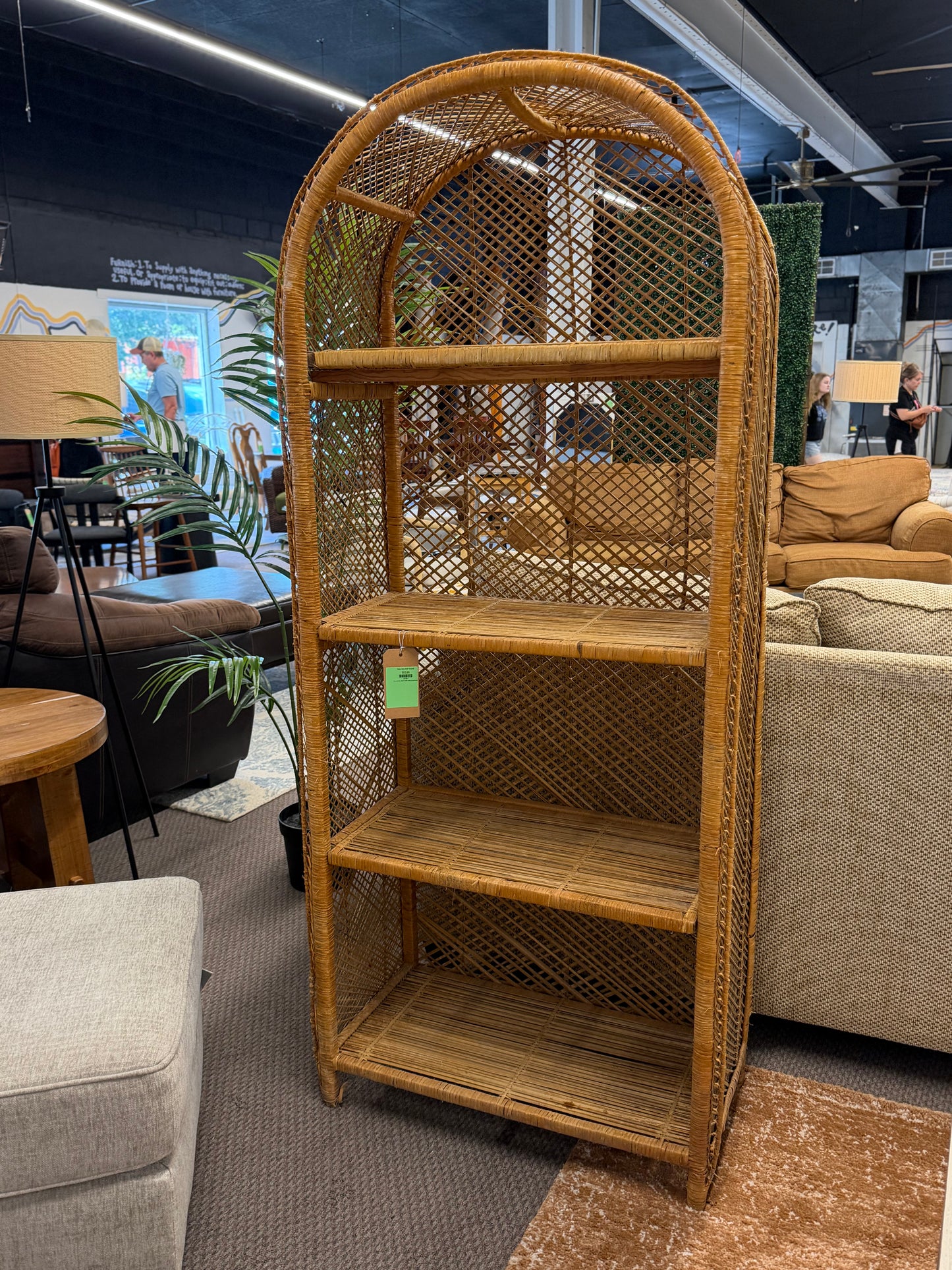 Rattan Boho Shelf *donated