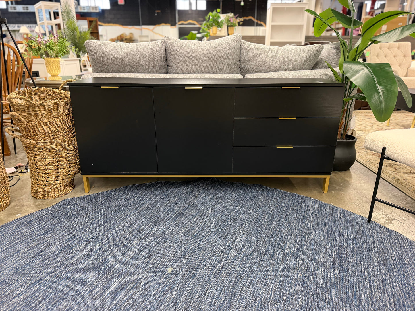 Black Credenza Buffet *donated