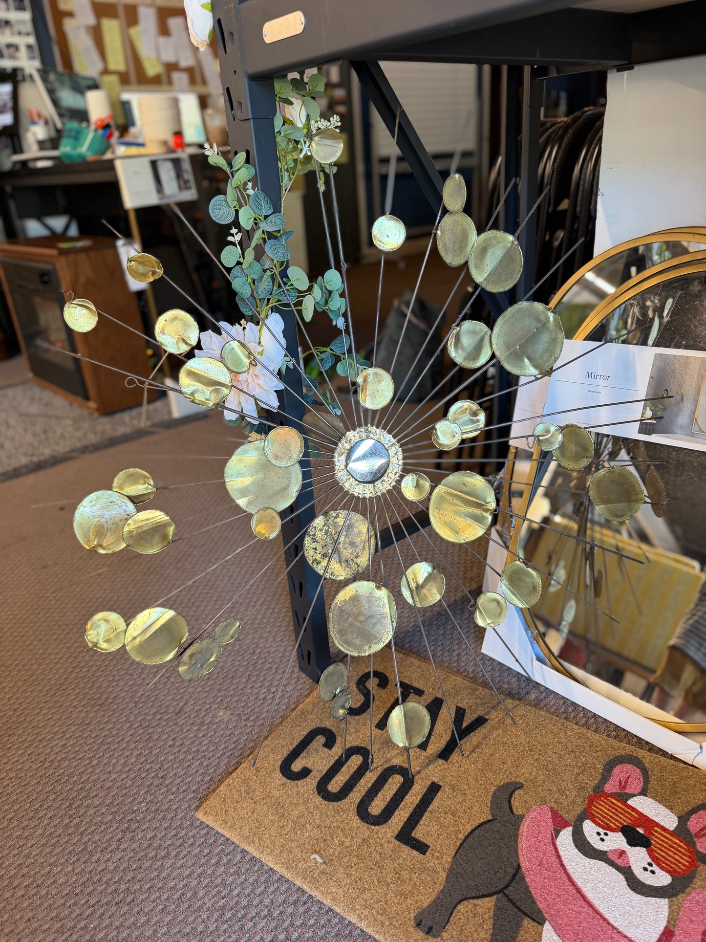 MCM Metal Art Decor *donated