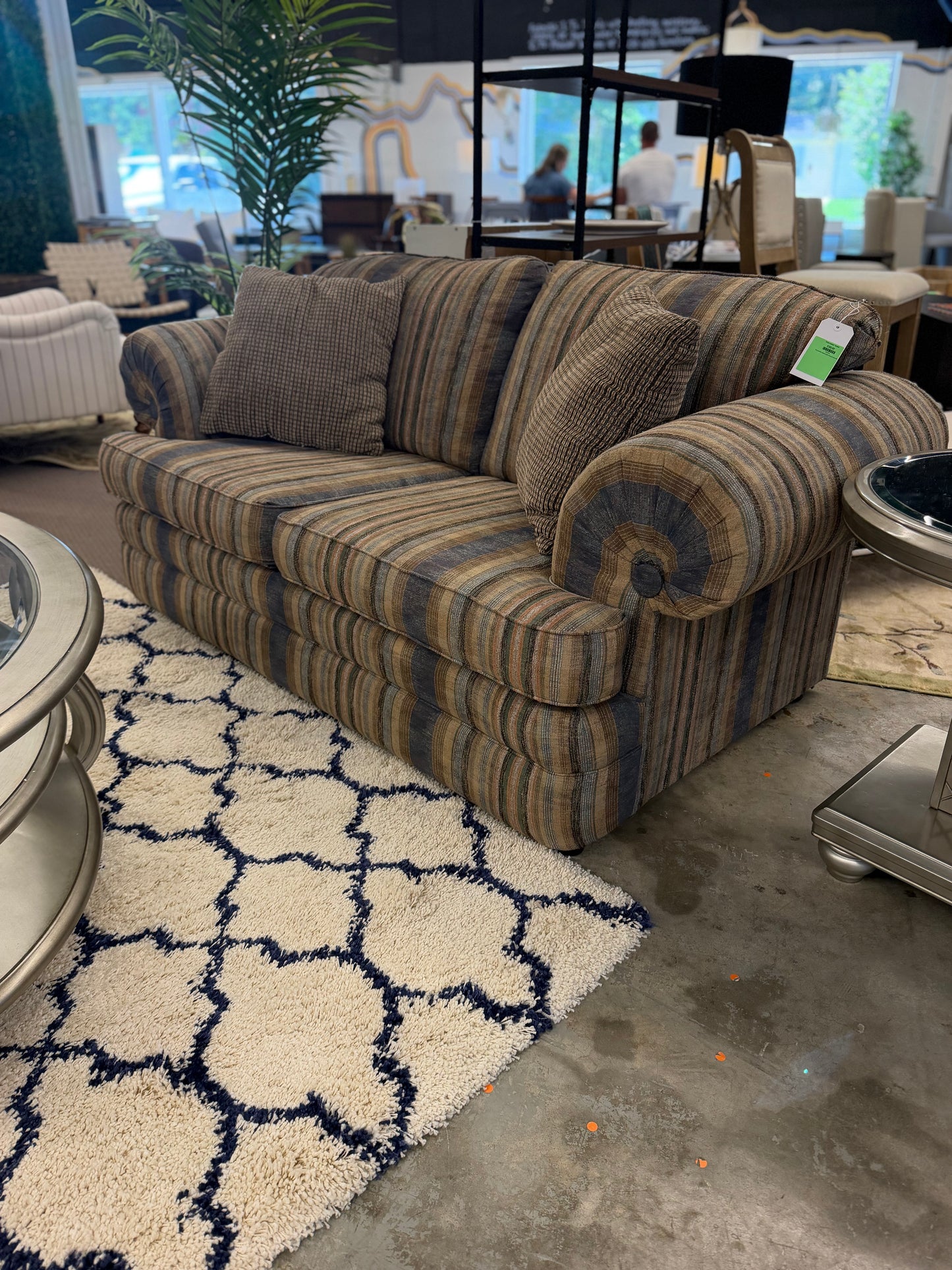 Stripe Loveseat *donated