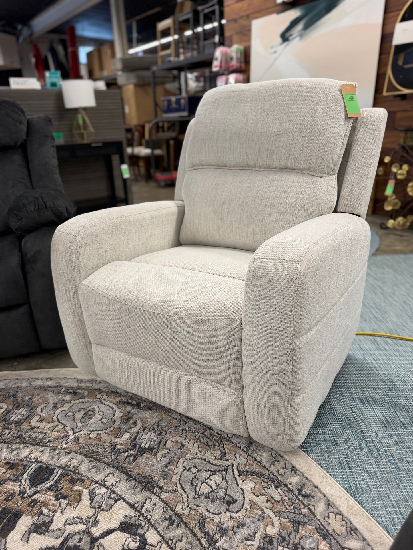 Light Gray Latitude Run Manual Recliner