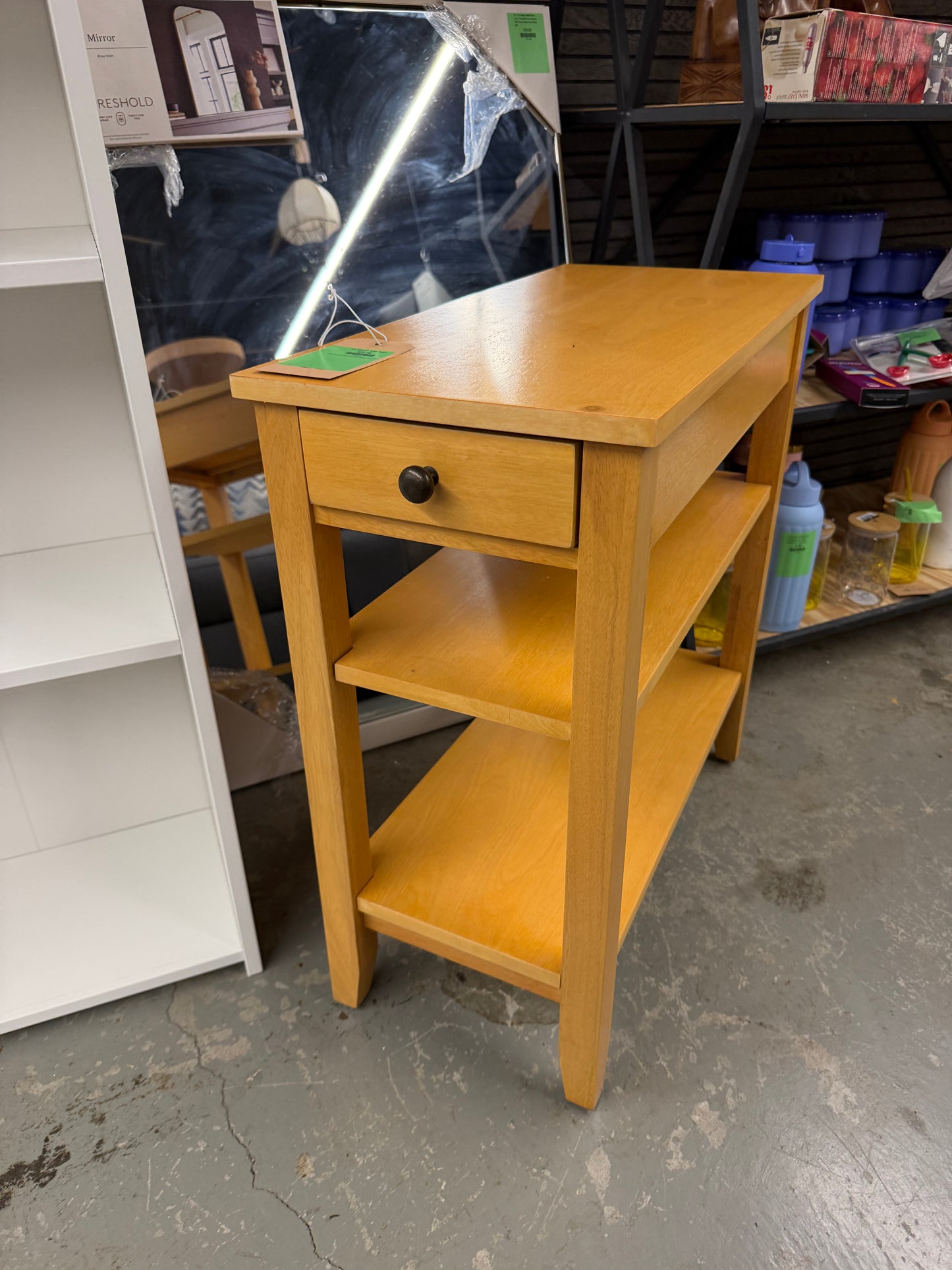 Side Table with Single Drawer