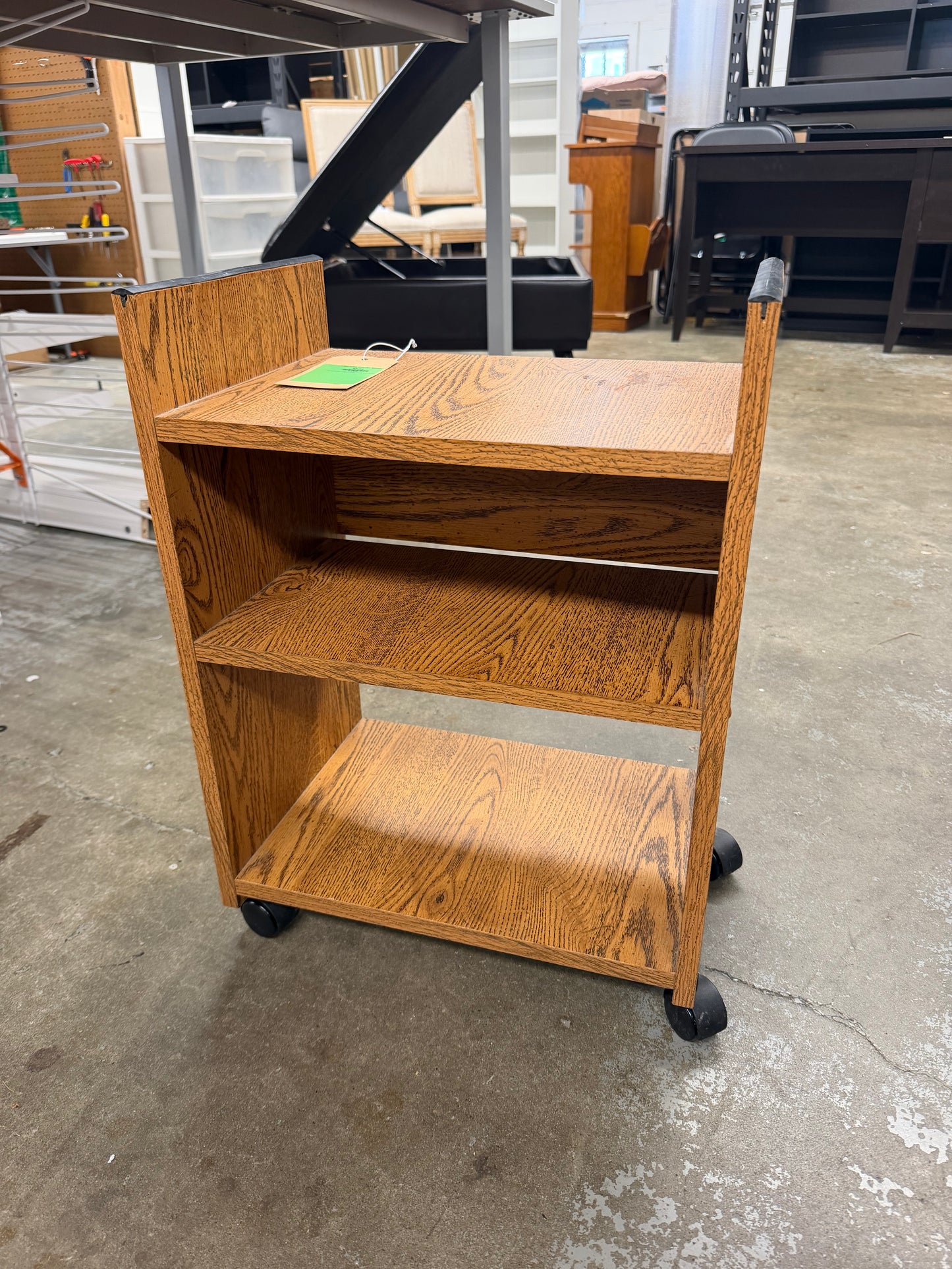 3 Shelf Rolling Small Cart *donated