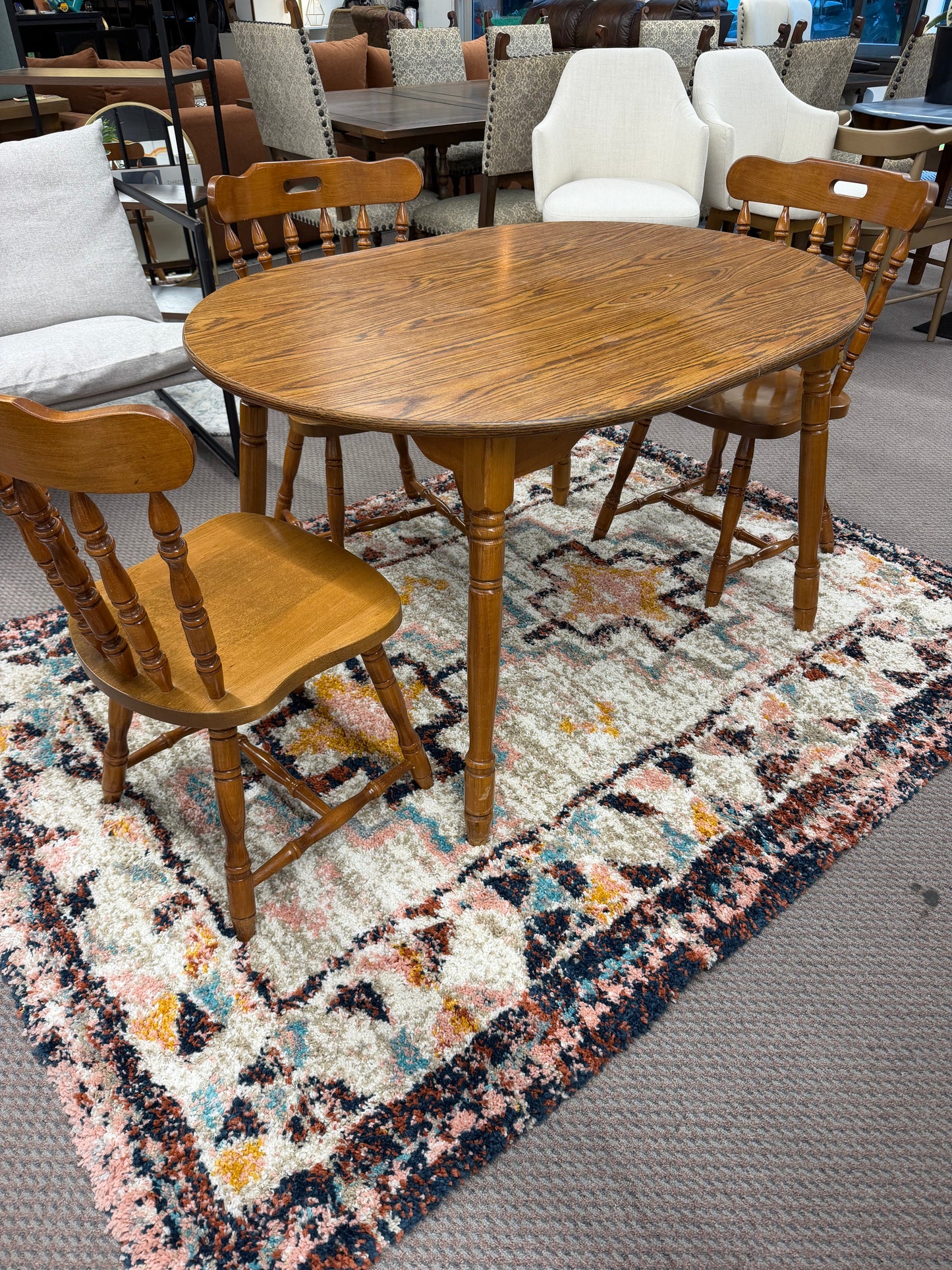 Small Table and 3 Chairs Set *donated