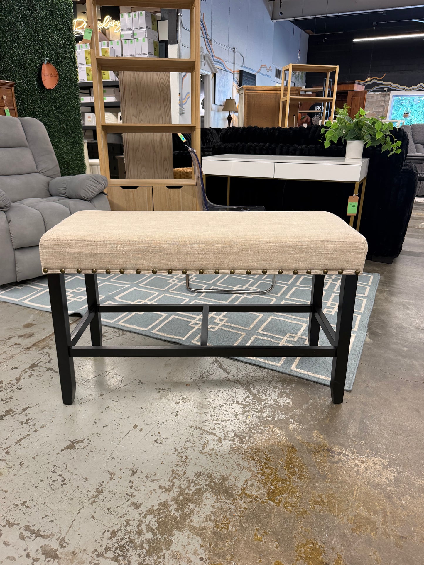 Counter Height Dining Bench *Donated