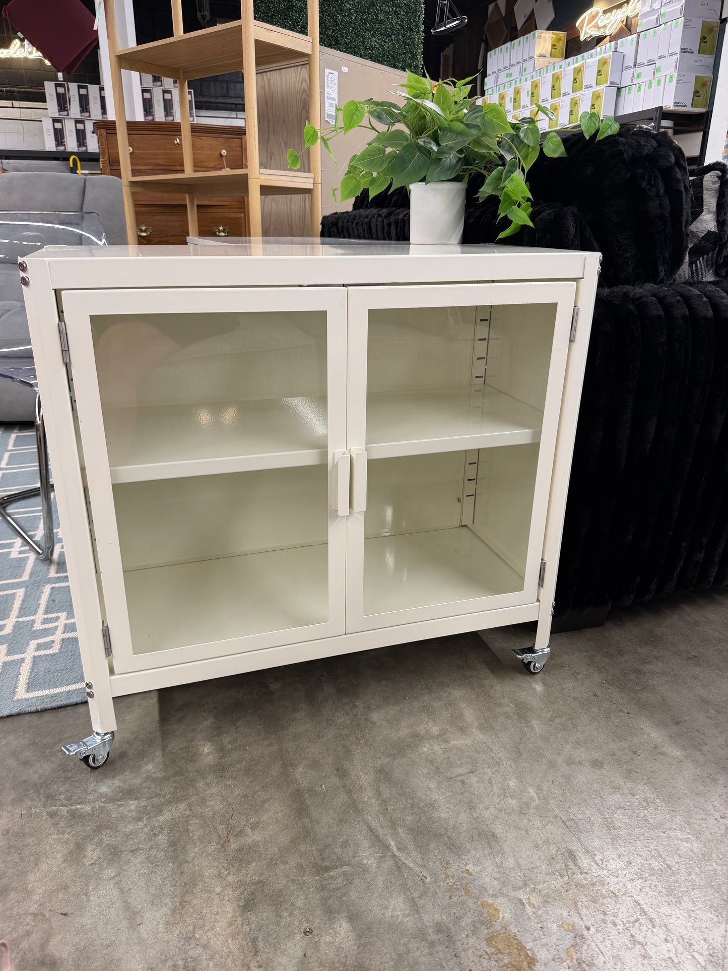 2 Door Metal Rolling Locker Retail: $170