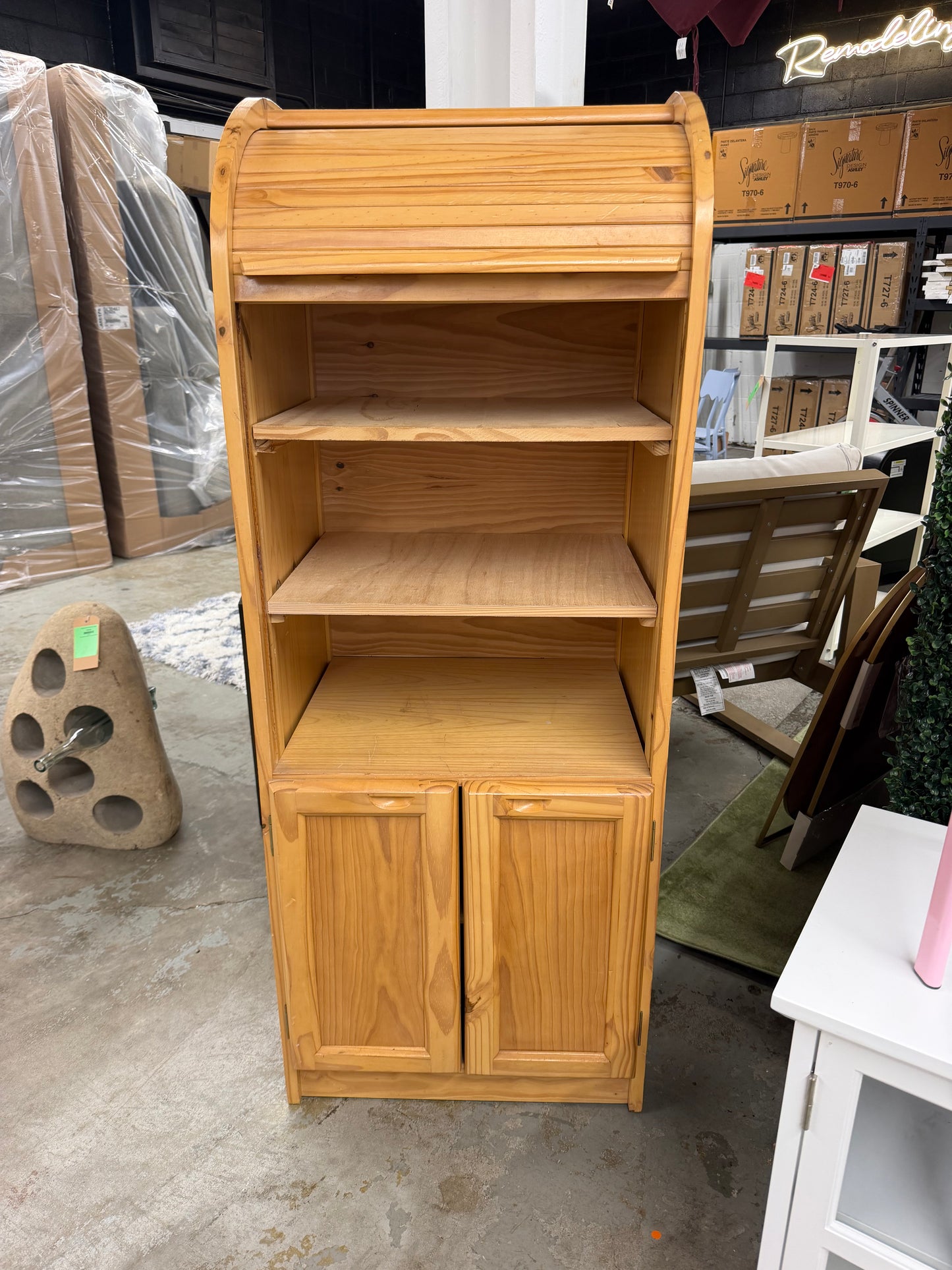Roll Top Cabinet *donated