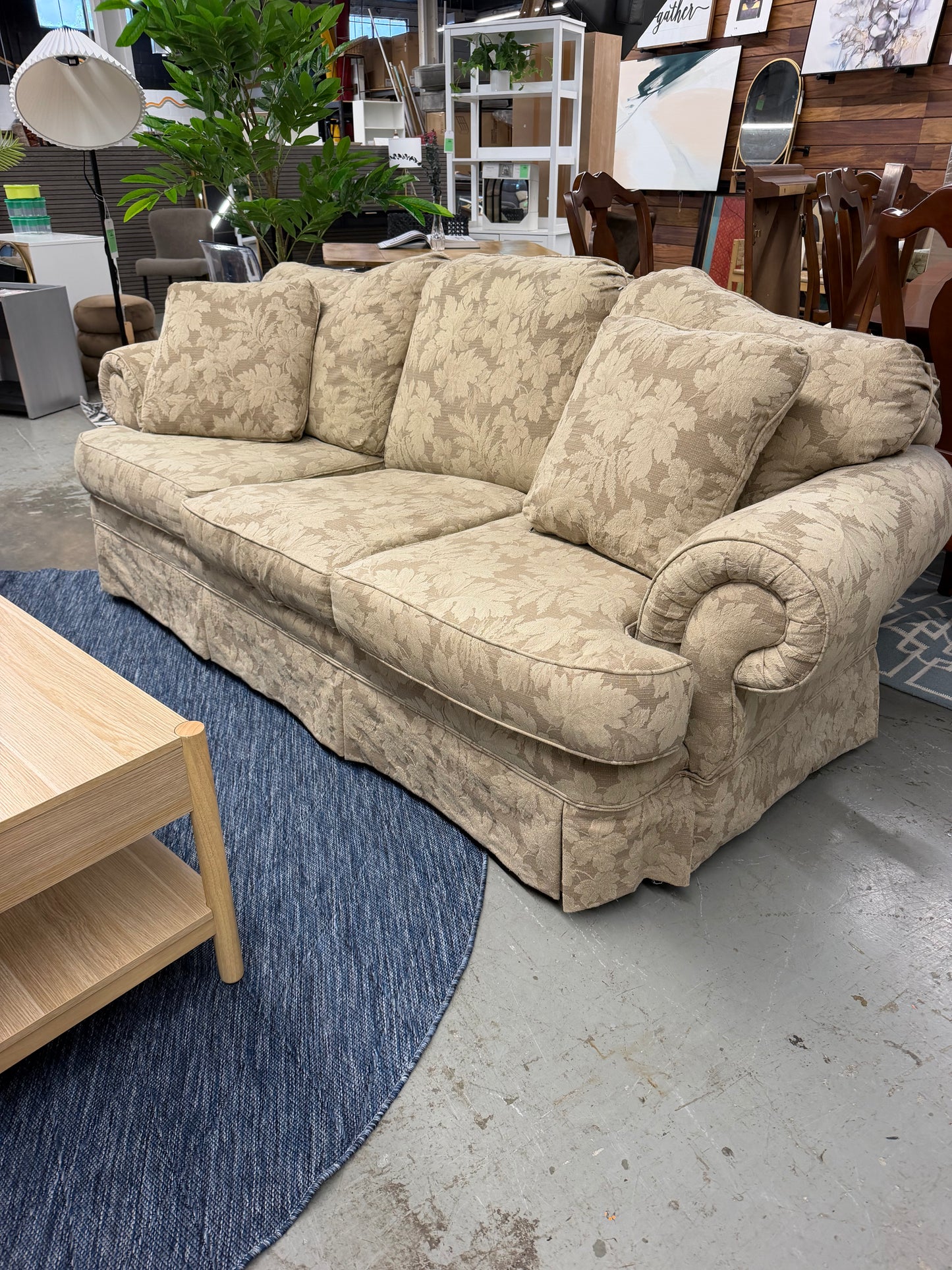 Patterned Sofa *donated