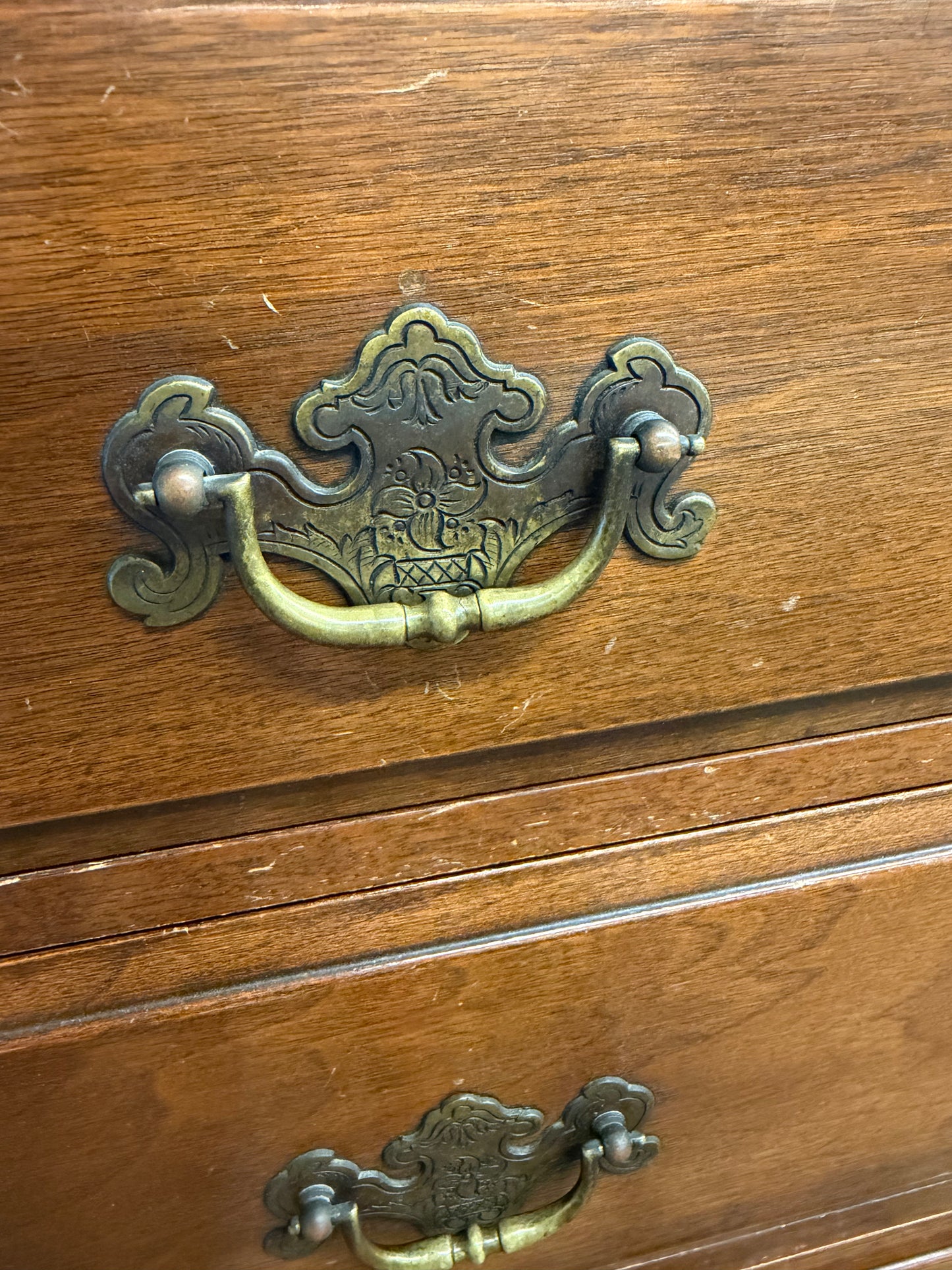 Lammerts St Louis Furniture Company Vintage Solid Wood Dresser