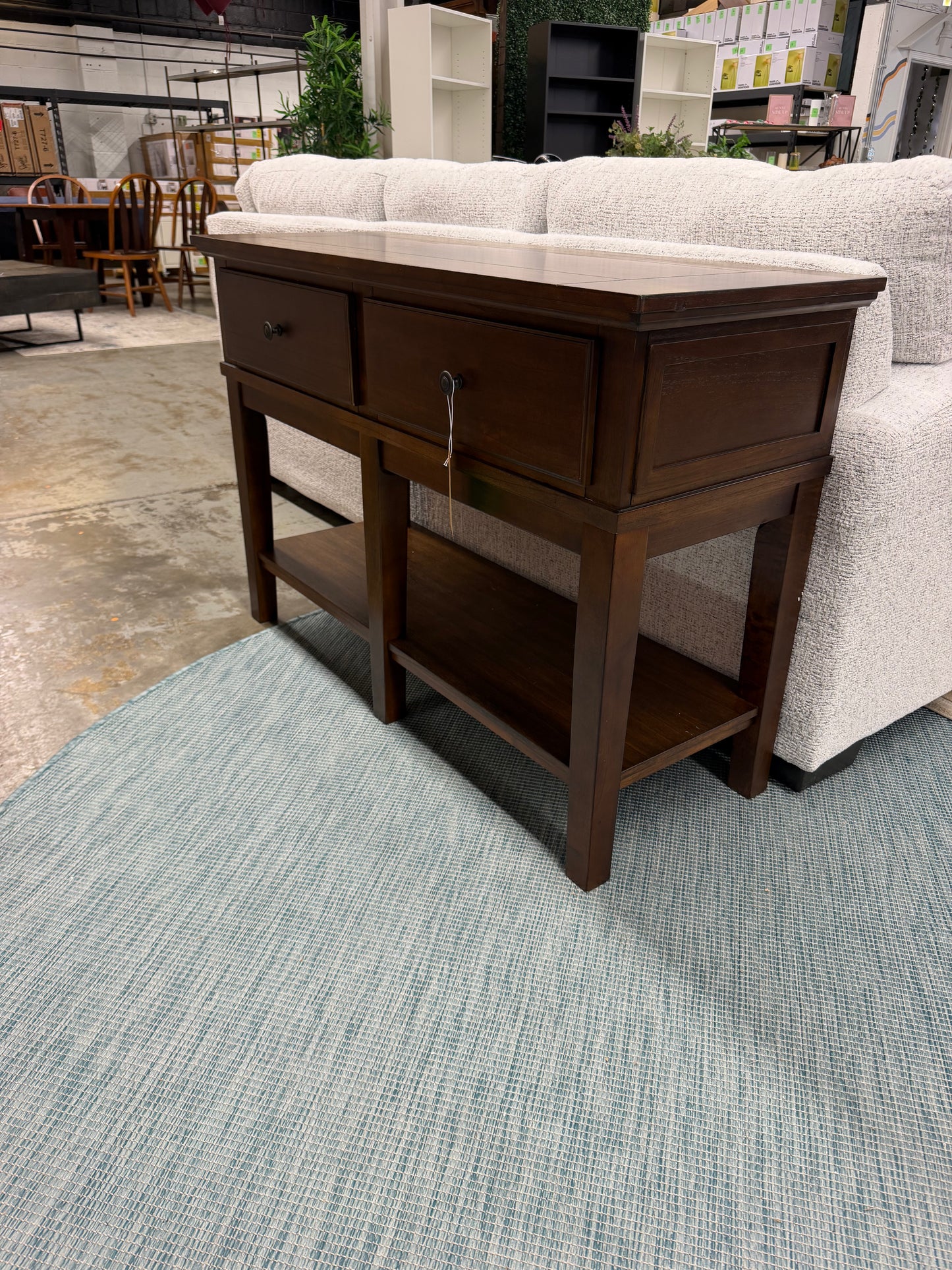 Ashley Console Side Table with Two Drawers