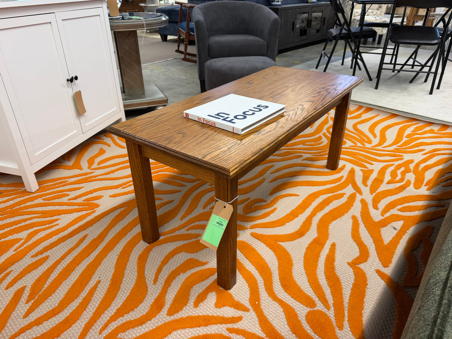 Oak Coffee Table *donated