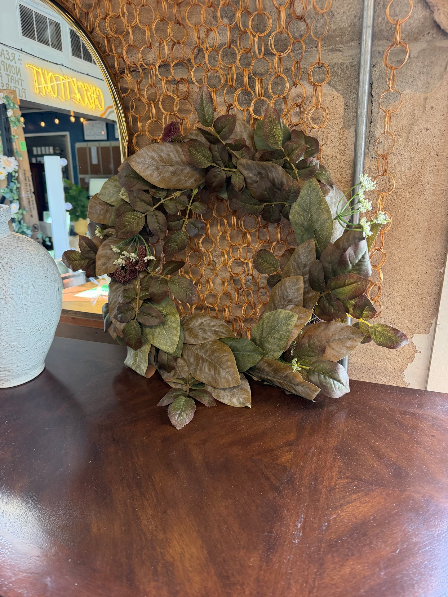 Fall Wreath Wall Decor