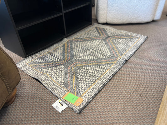 Washable Tapestry Rug by Threshold in Gray | 2ft 3in x 3ft 9in | Retails for: $25.00