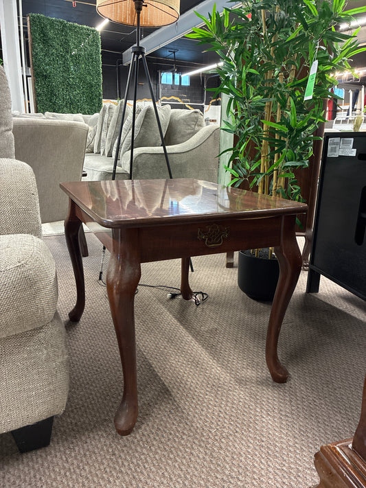 Queen Anne Style End Table *donated