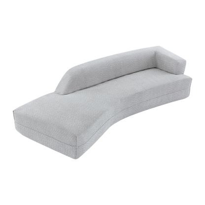 109.4" Curved Chaise Lounge Modern Indoor Sofa Couch for Living Room,