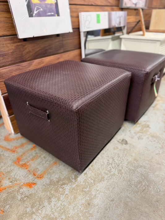 Rolling Square Ottoman *donated