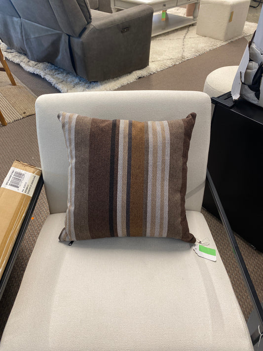 Brown Stripe Pillow