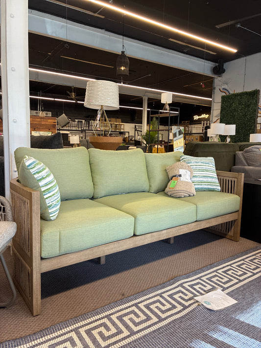 Serena Shores Outdoor Sofa in Green